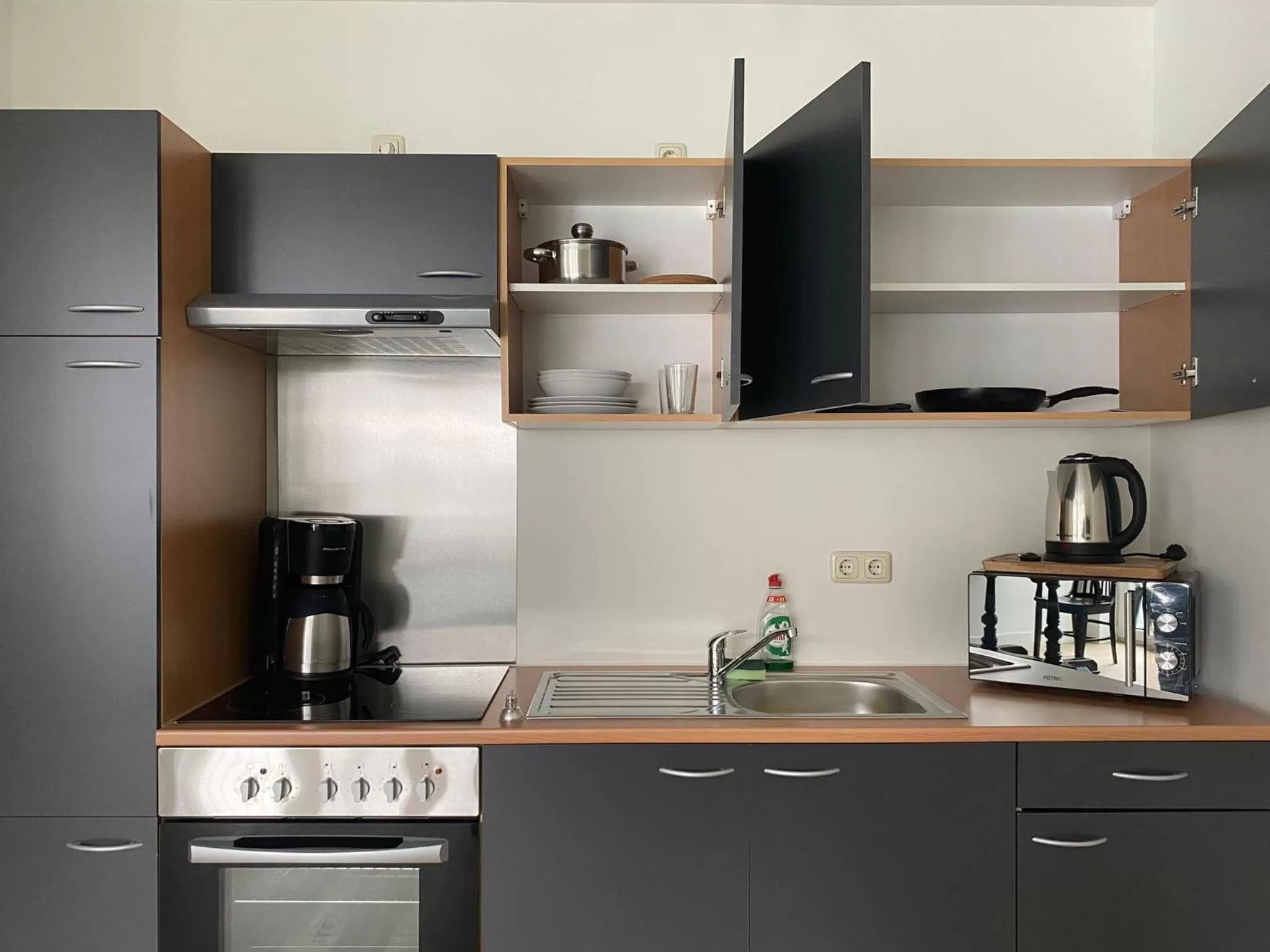 Kitchen or kitchenette in Green Stay