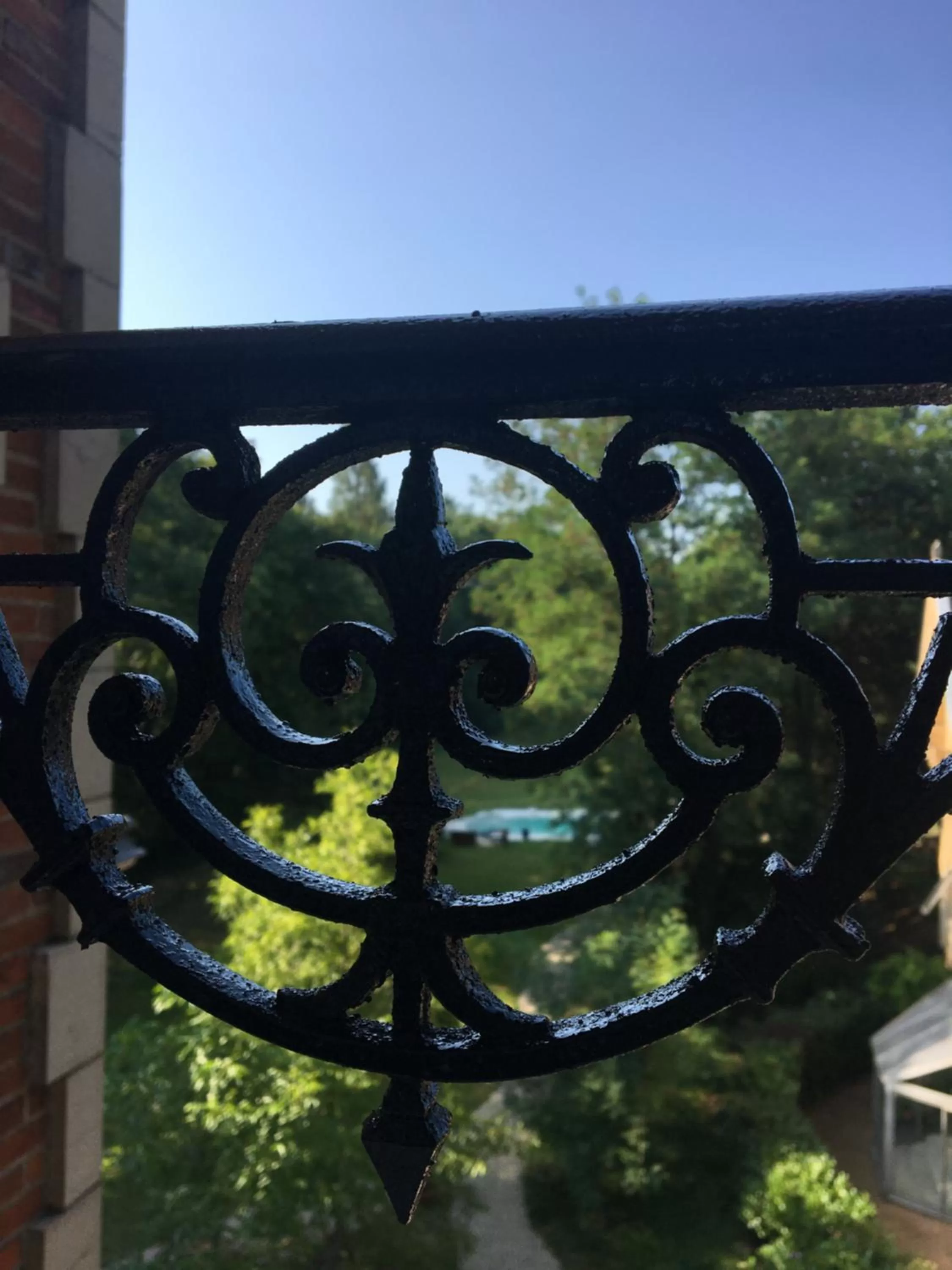 Garden view in Château de Corcelle - Chambres et table d'hôtes