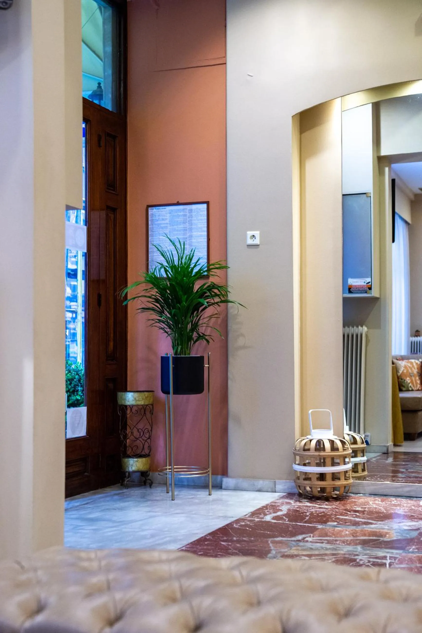 Lobby or reception in Hôtel Argo