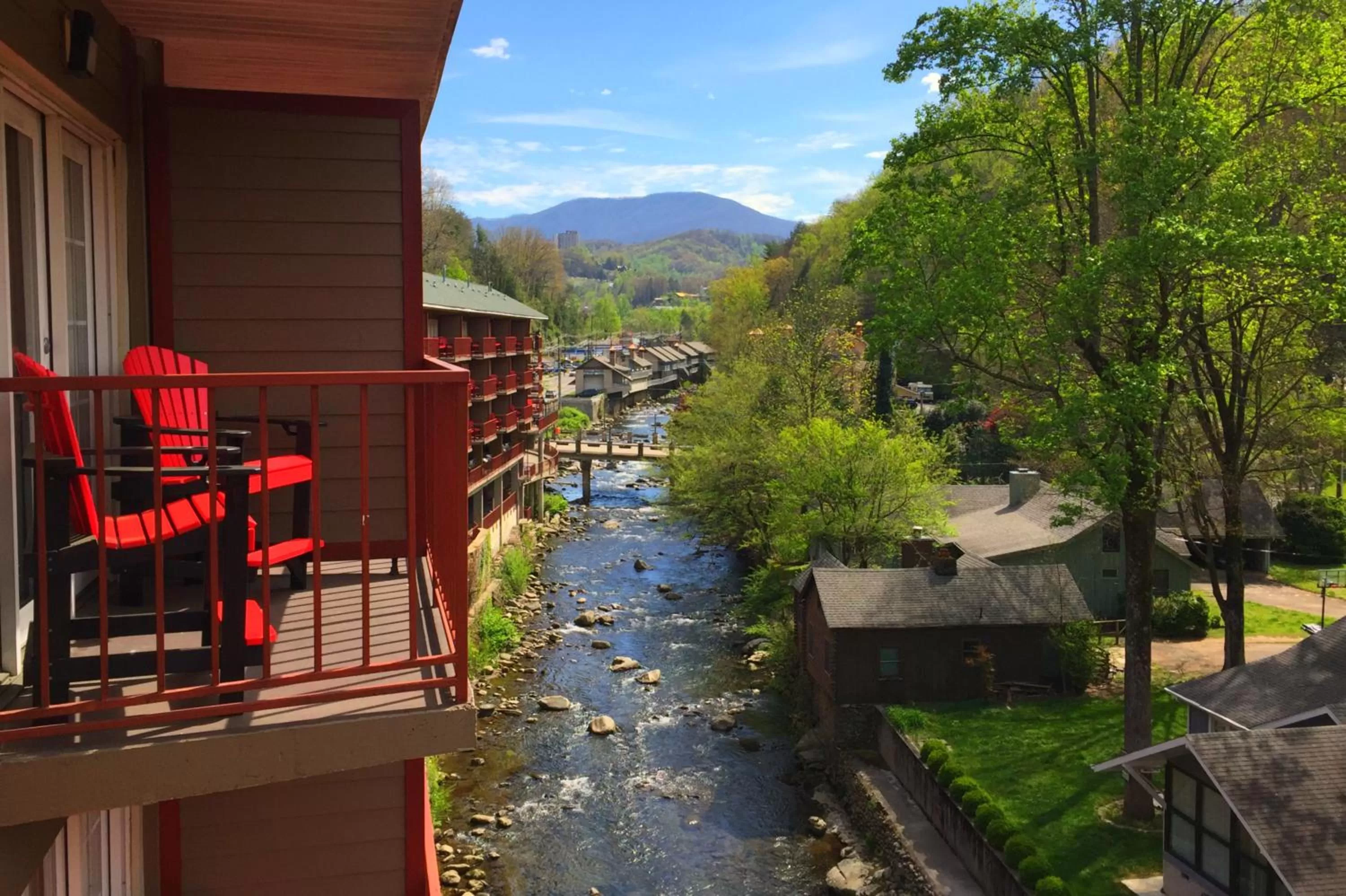 Mountain view in Baymont by Wyndham Gatlinburg On The River
