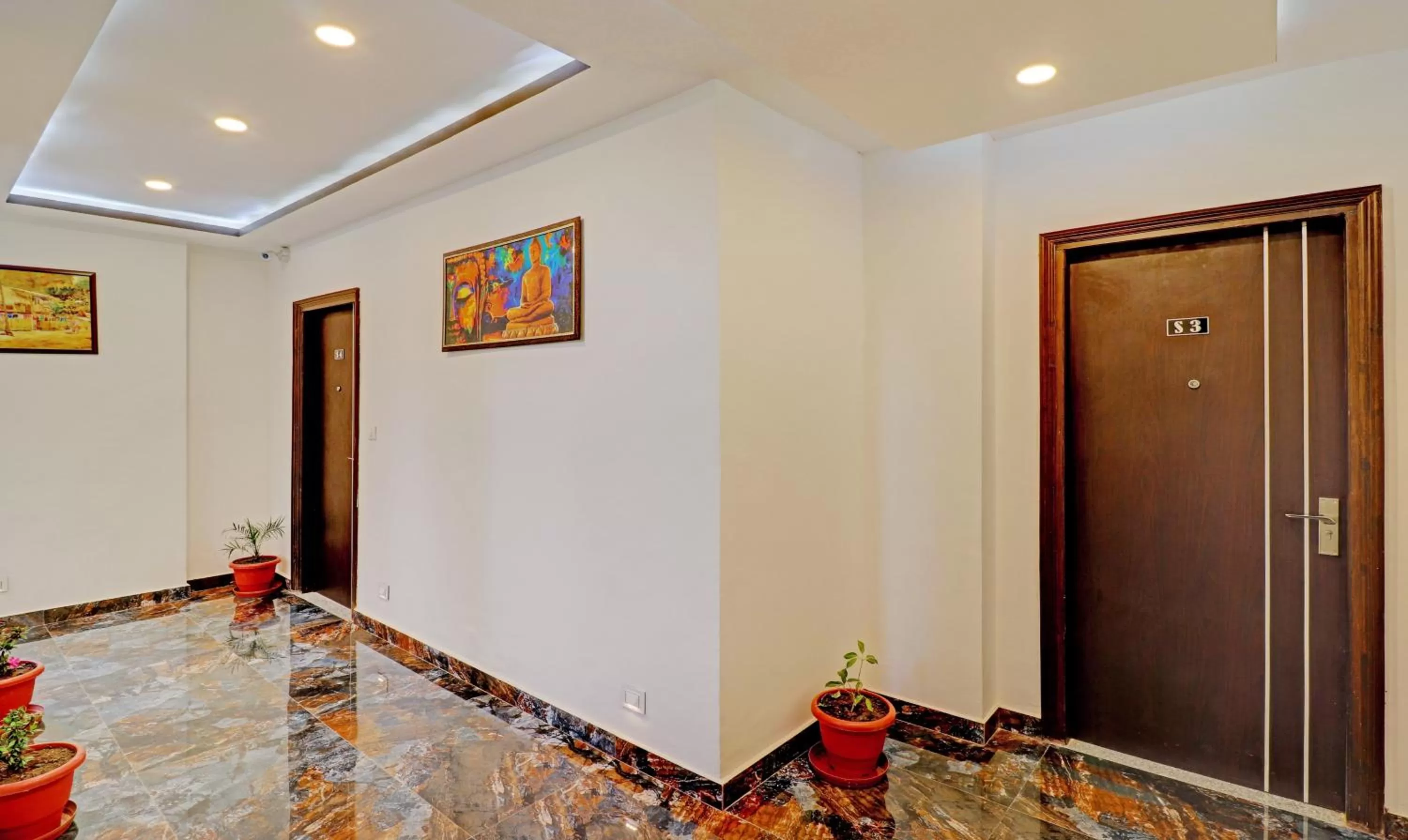 Lobby or reception in Treebo Ortus Residency