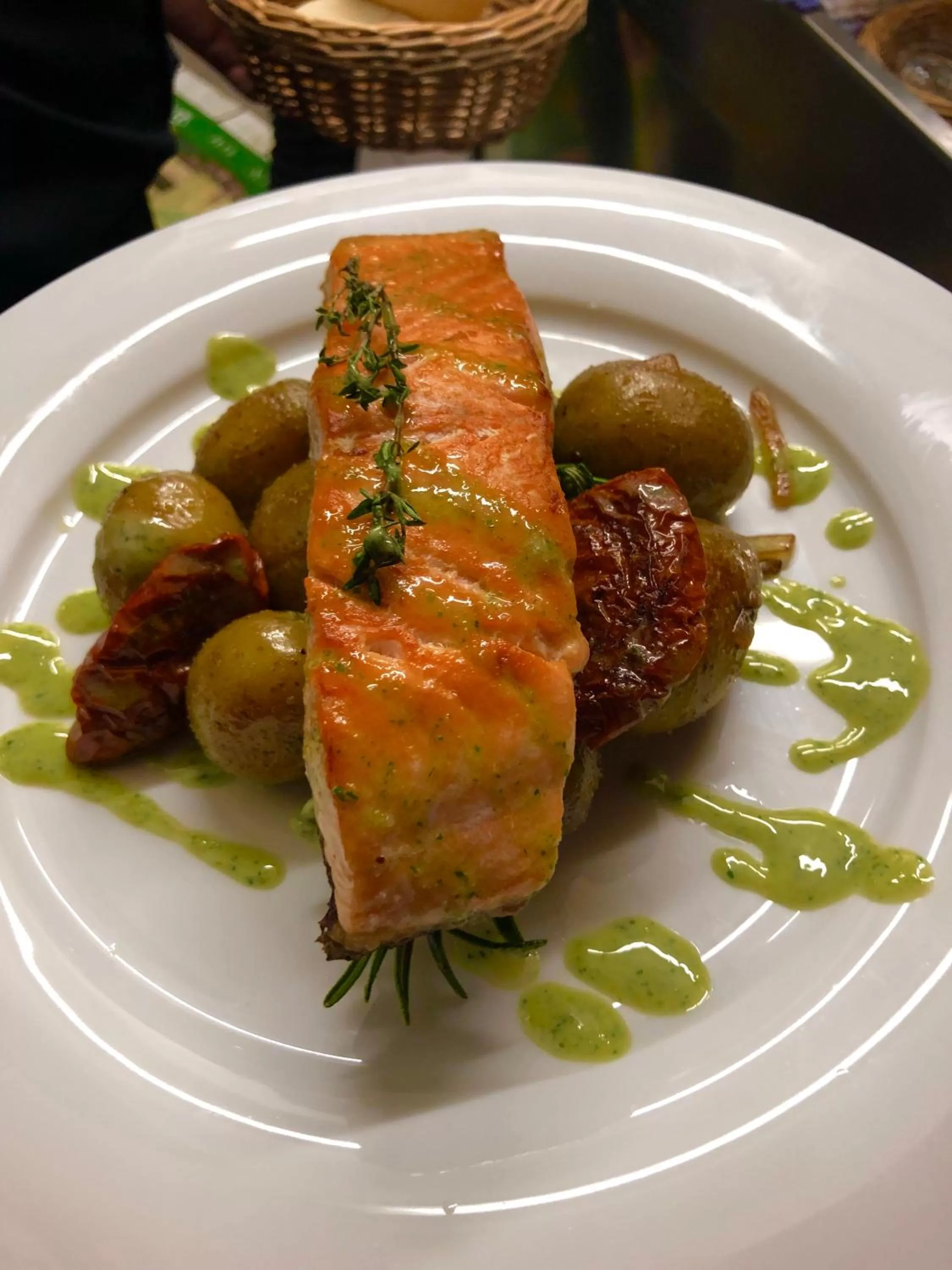 Food in Hotel Restaurant Byblos