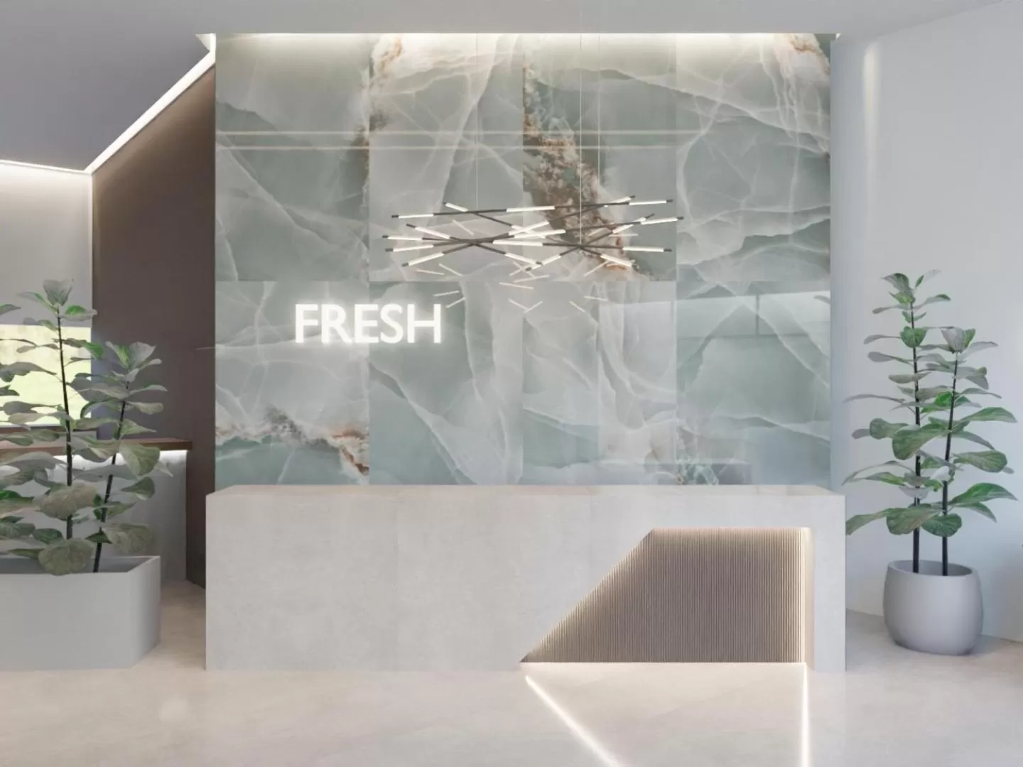 Lobby/Reception in FRESH HOTEL FALIRAKI