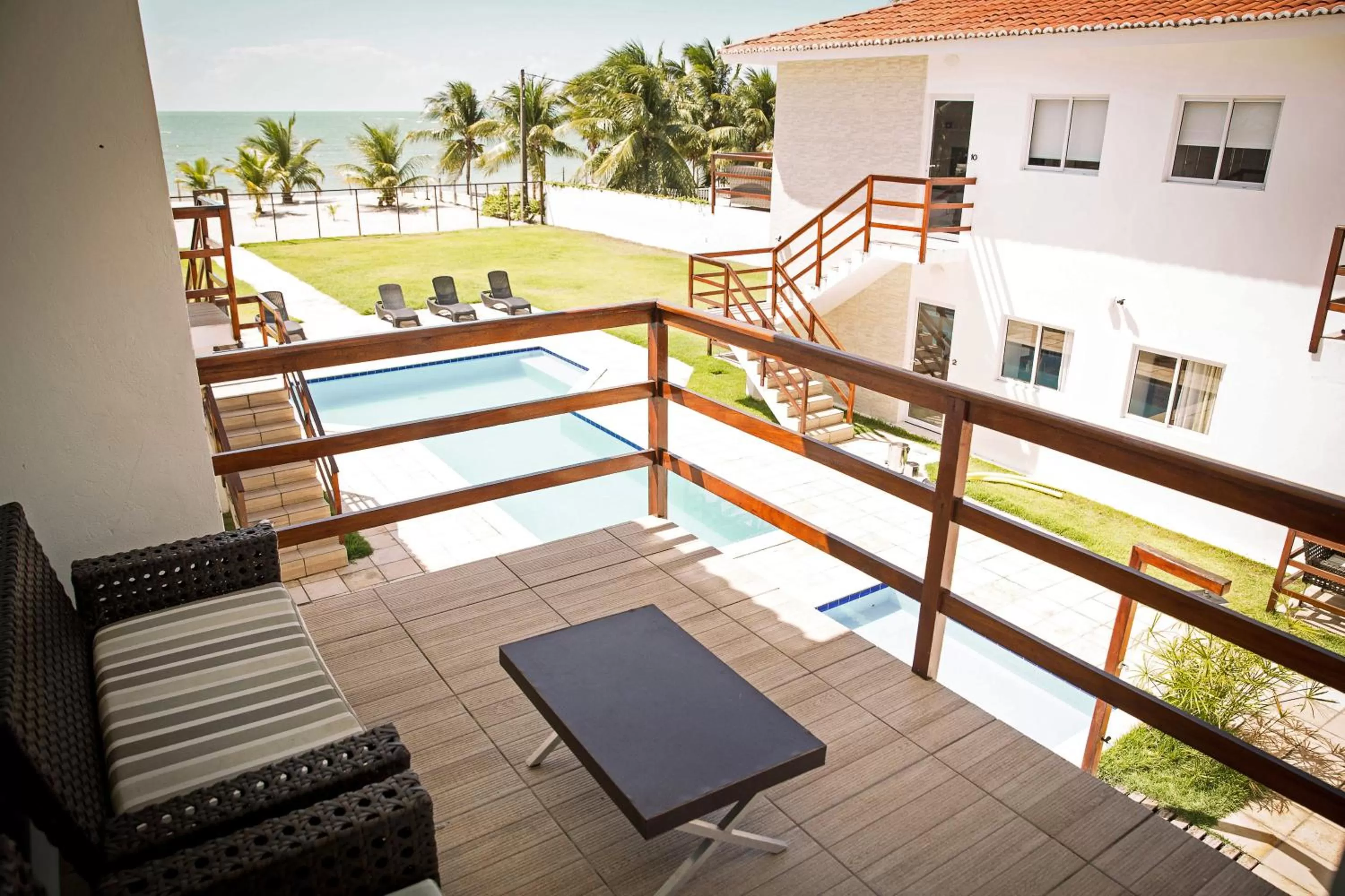 Pool View in Manga Verde Beach Residence