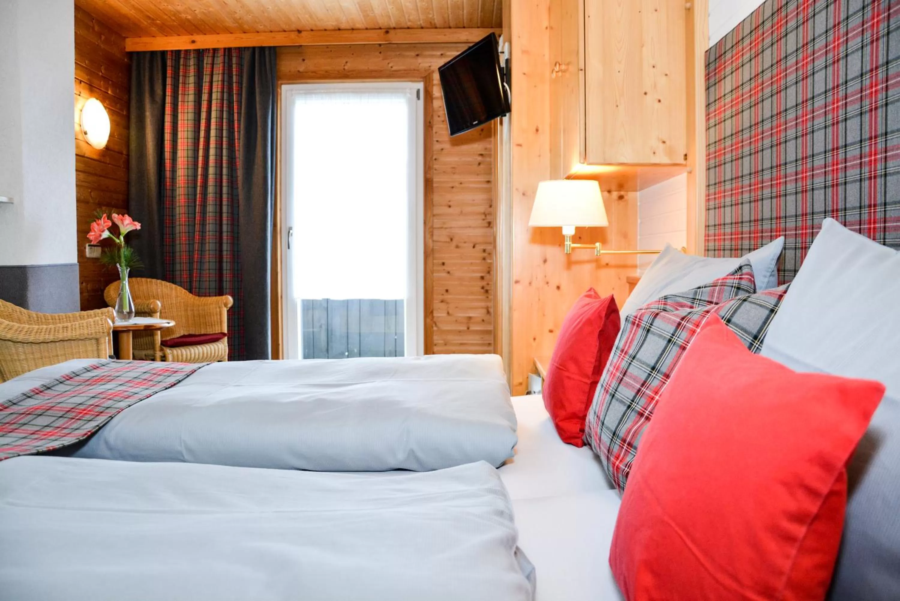 Bed in Hotel Waldblick