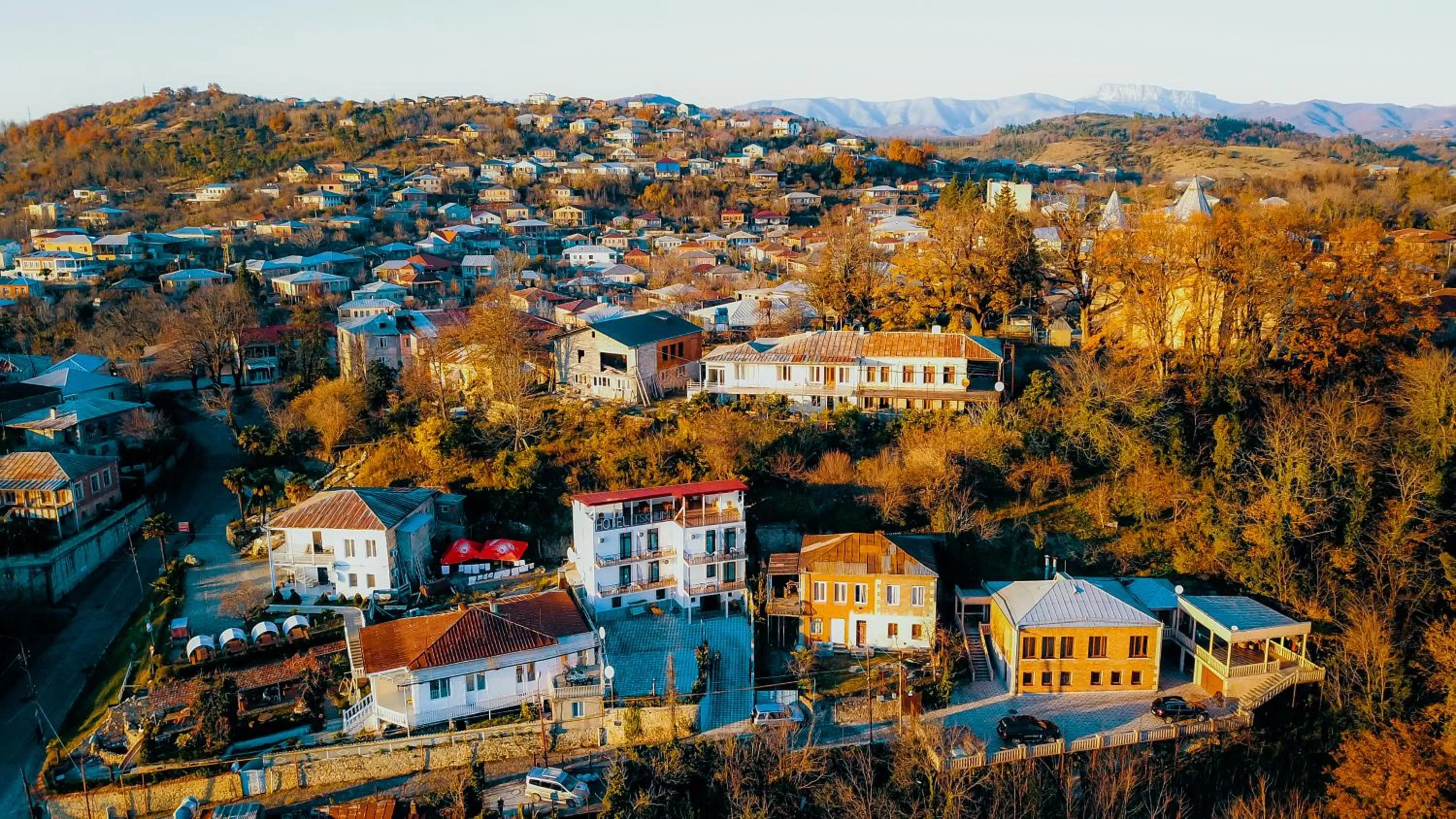 Bird's-eye View in Hotel Tskhumi