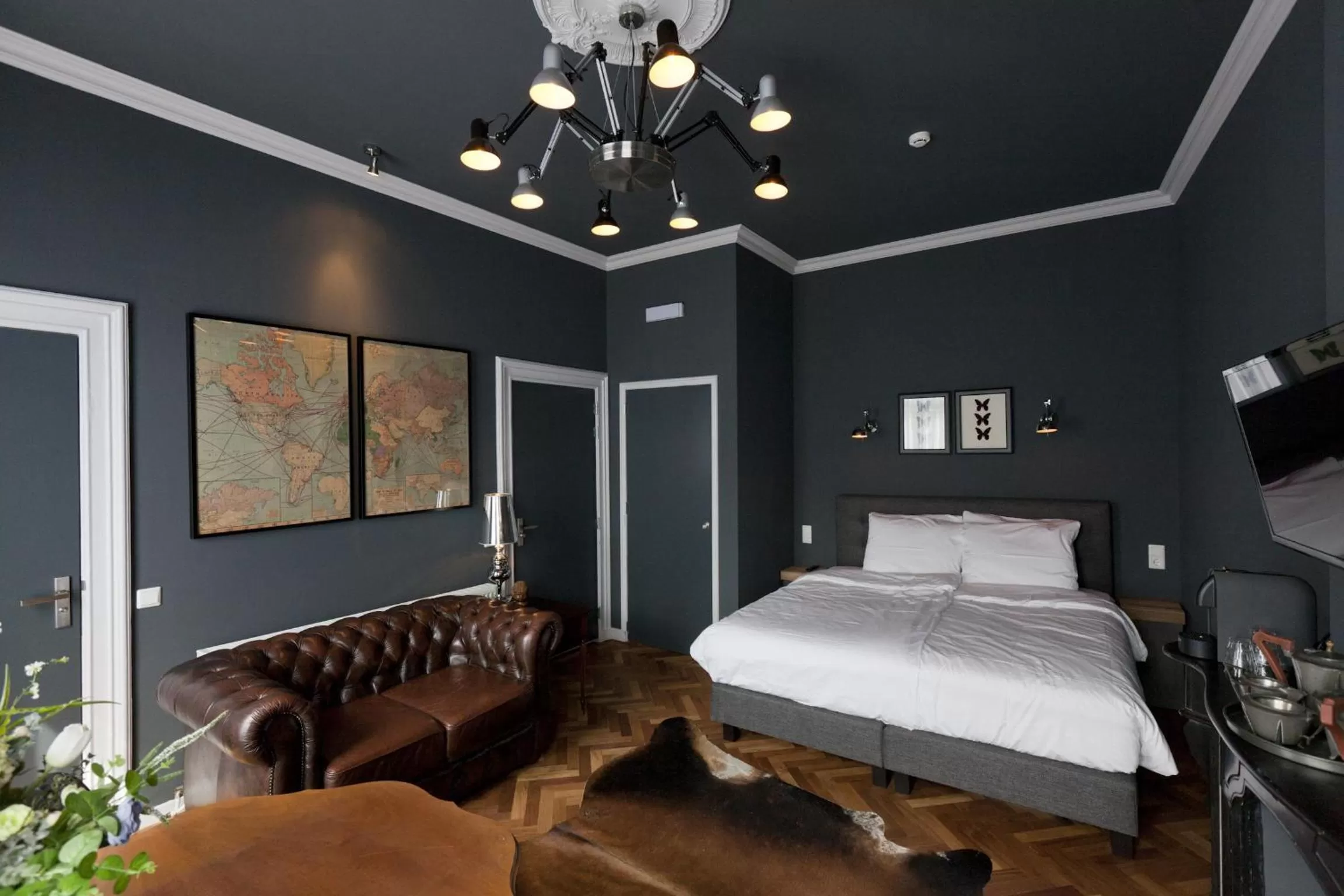 Living room, Bed in Hotel Sleep-Inn Box 5