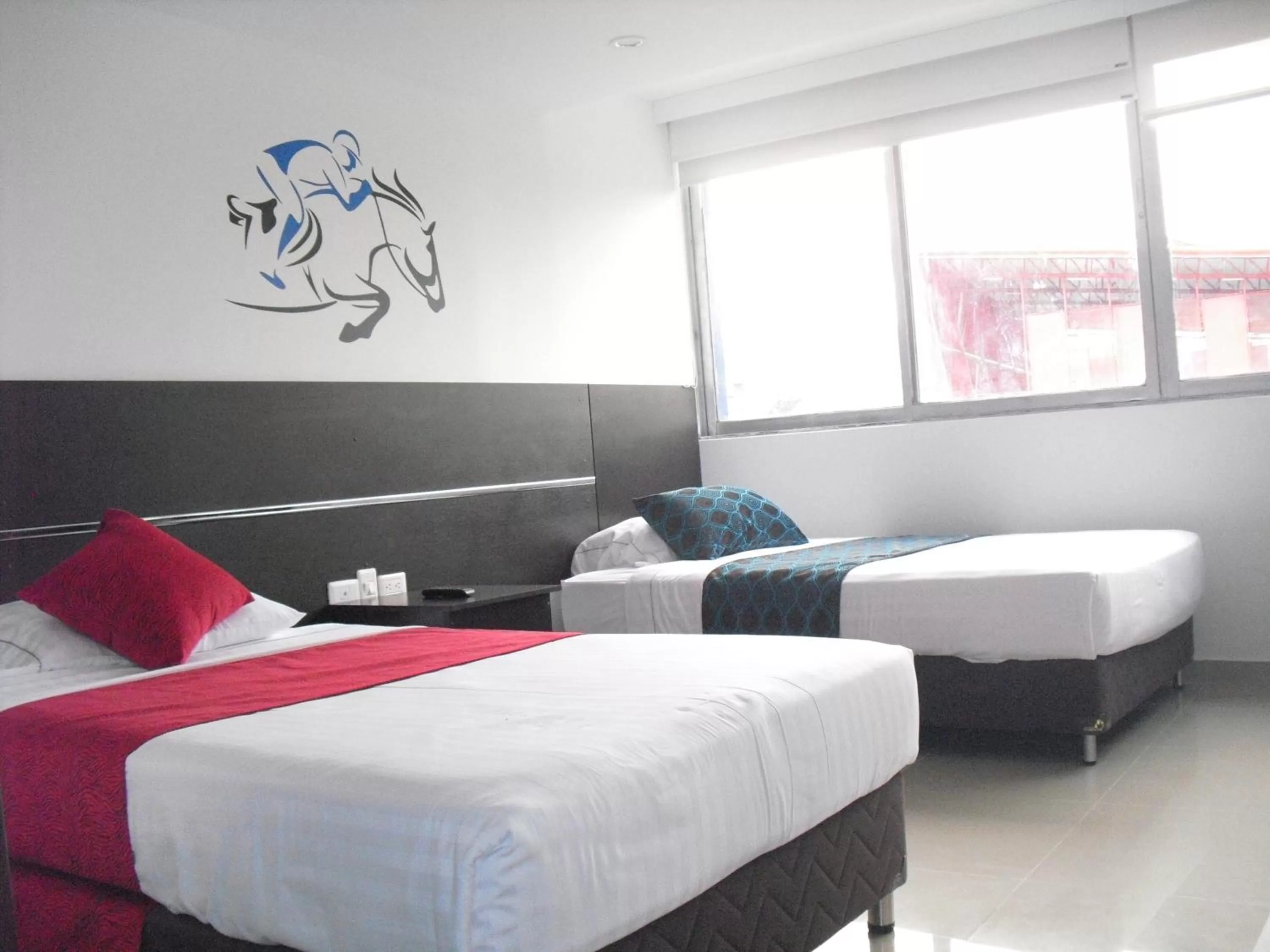 Bed in AW Hotel Sport