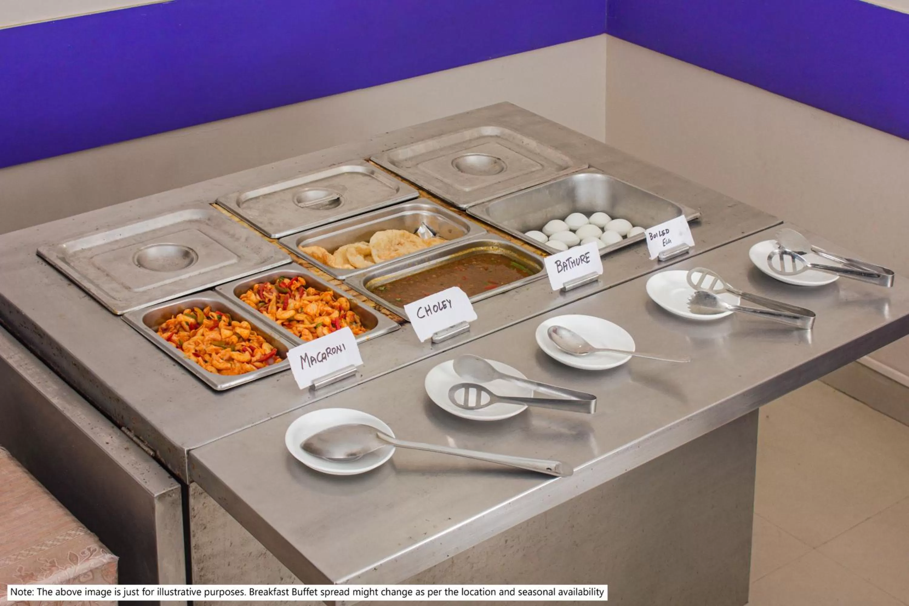 Breakfast in Treebo Trend Royal Empire