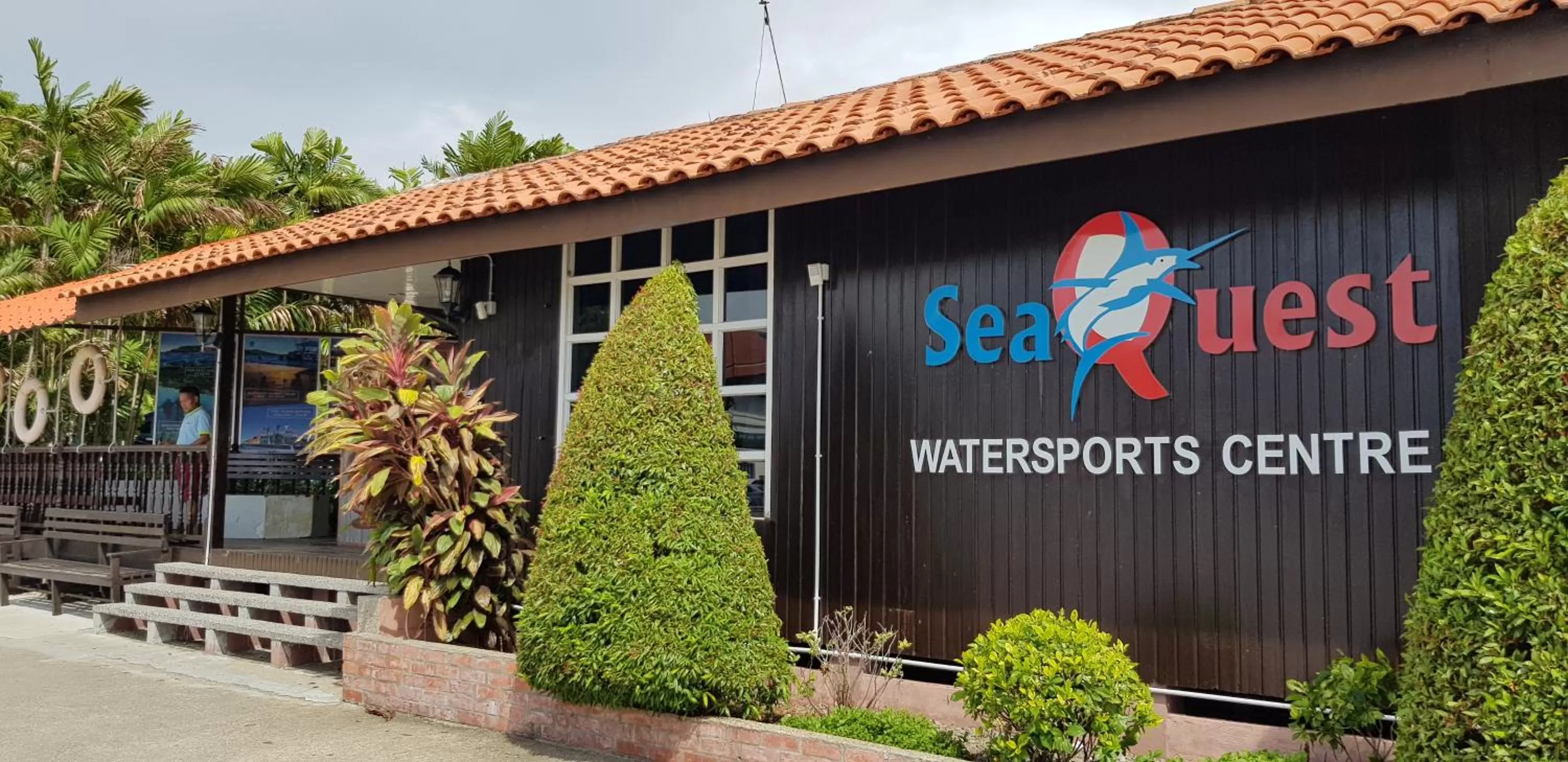 Property building in The Pacific Sutera Hotel