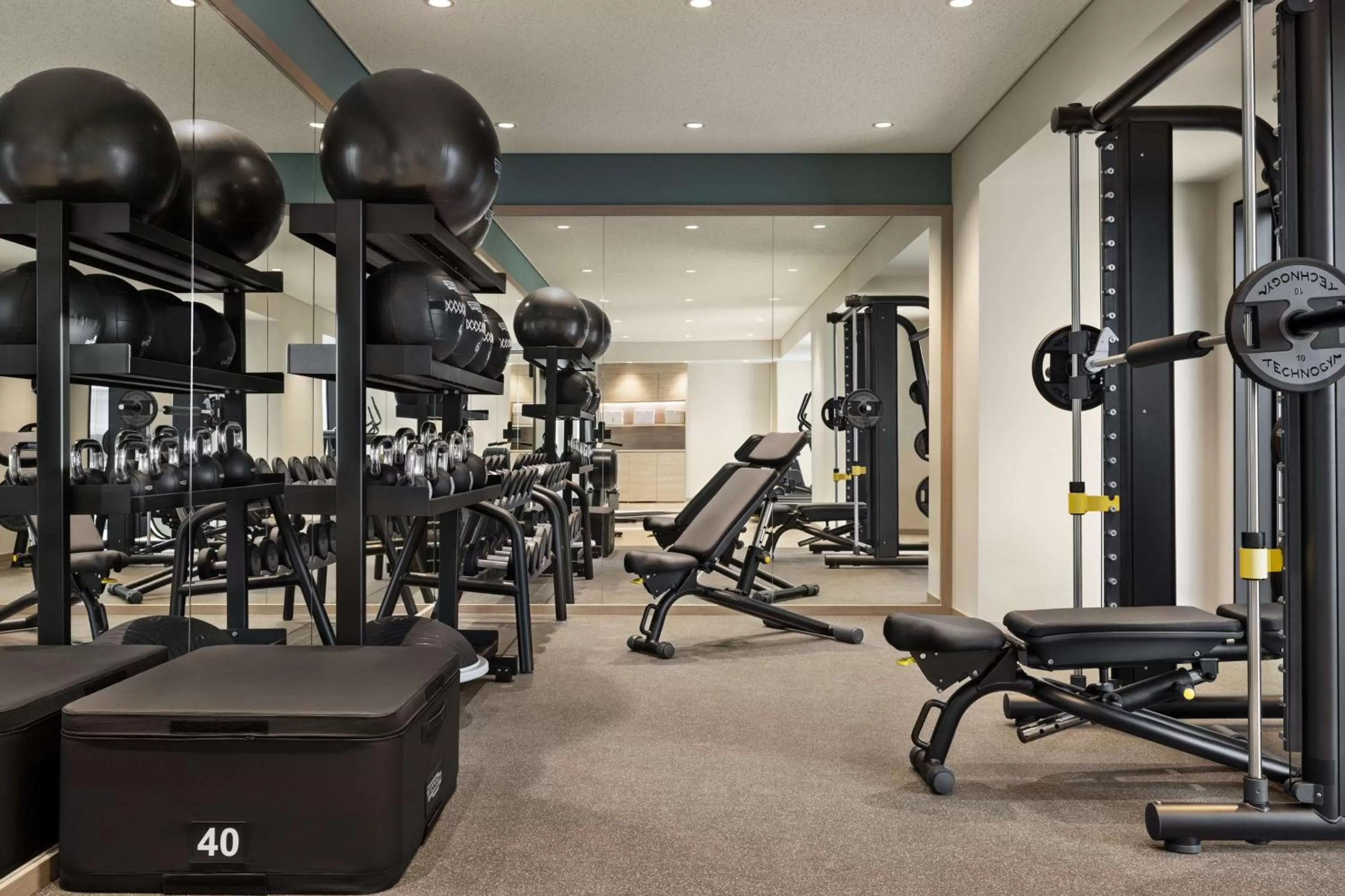 Fitness centre/facilities in DoubleTree by Hilton Toyama