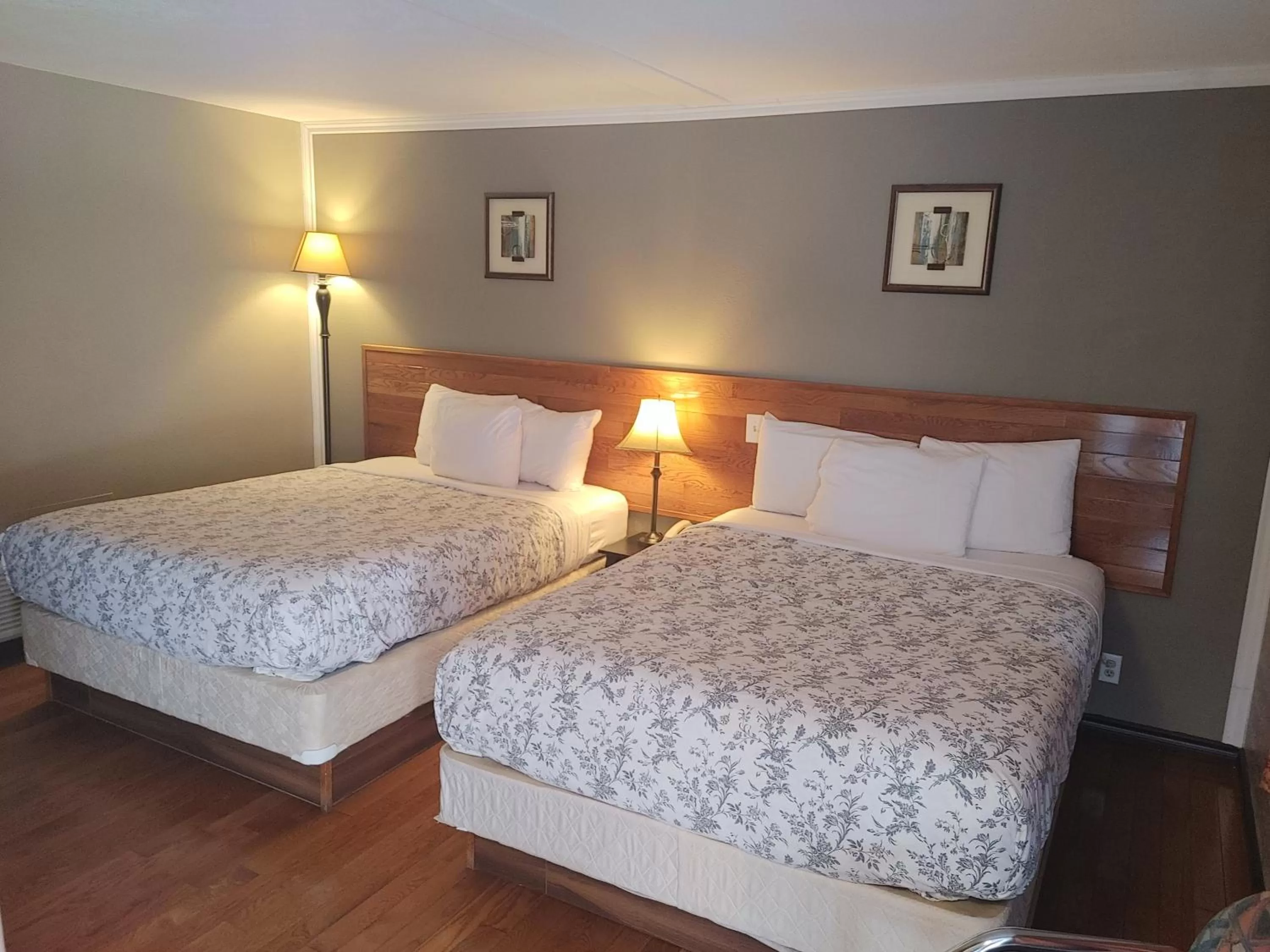 Bed in Magnuson Hotel Creston