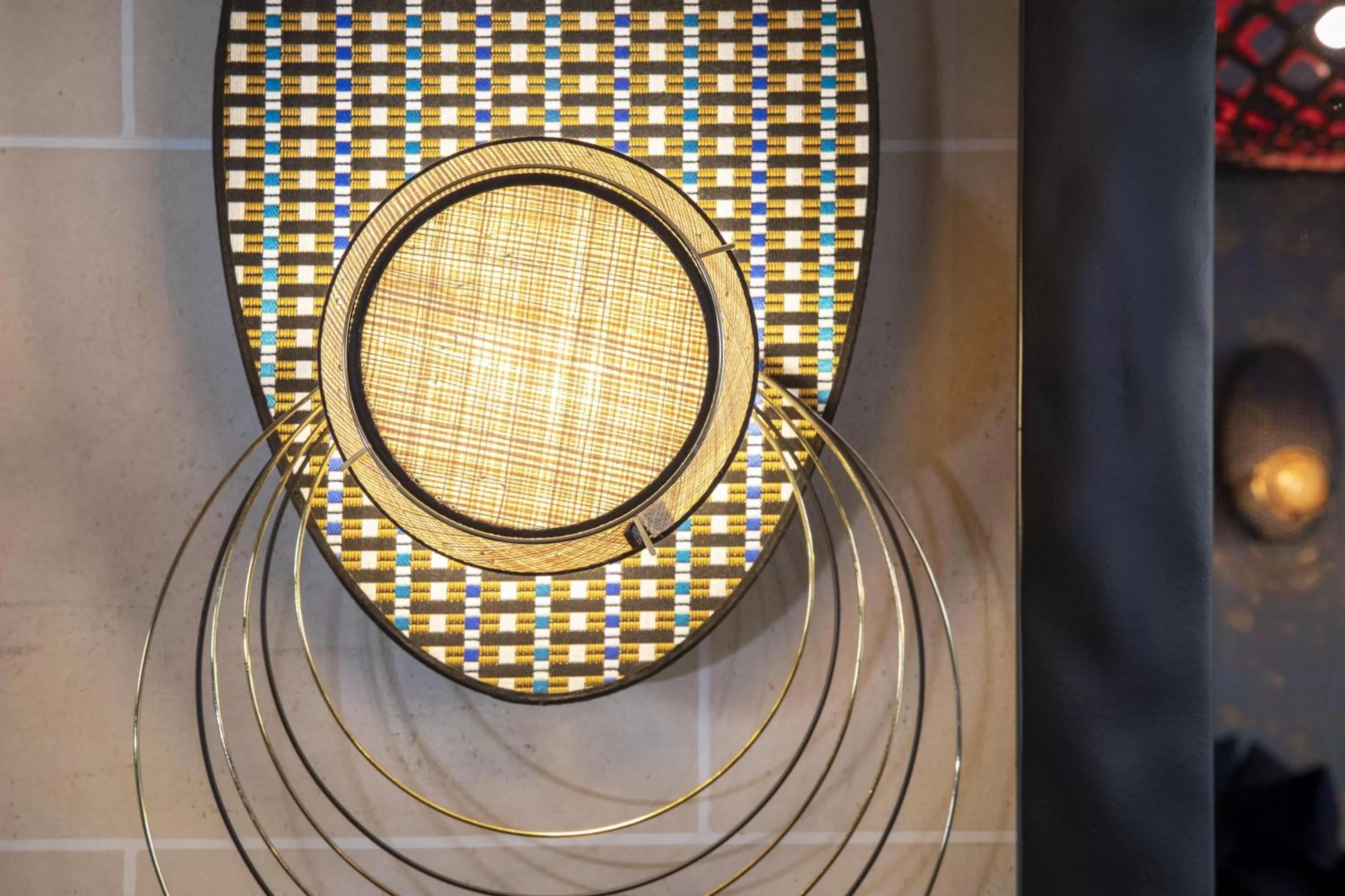 Decorative detail in Hôtel Elysées Régencia