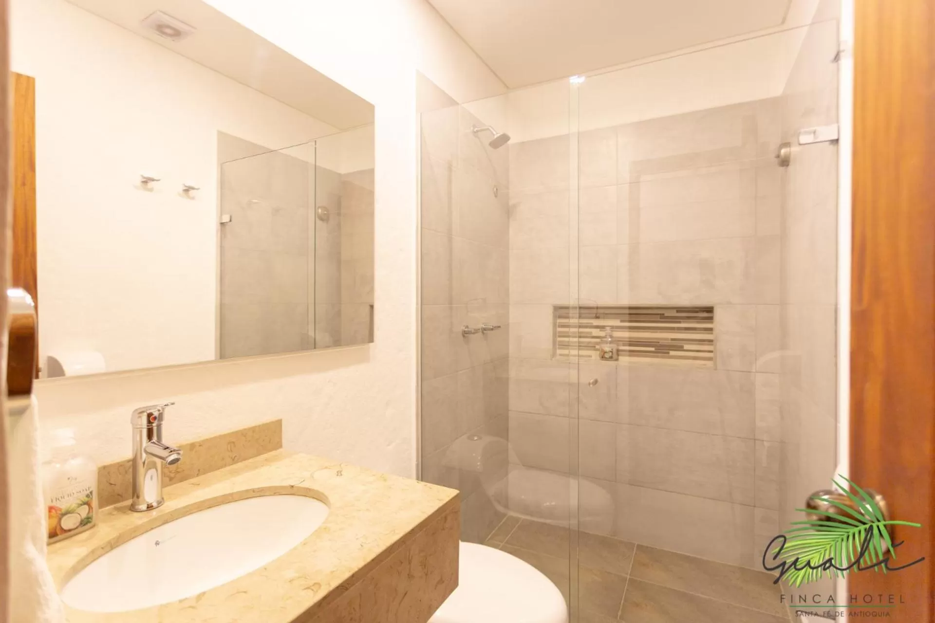 Bathroom in Finca Hotel Guali Santafe