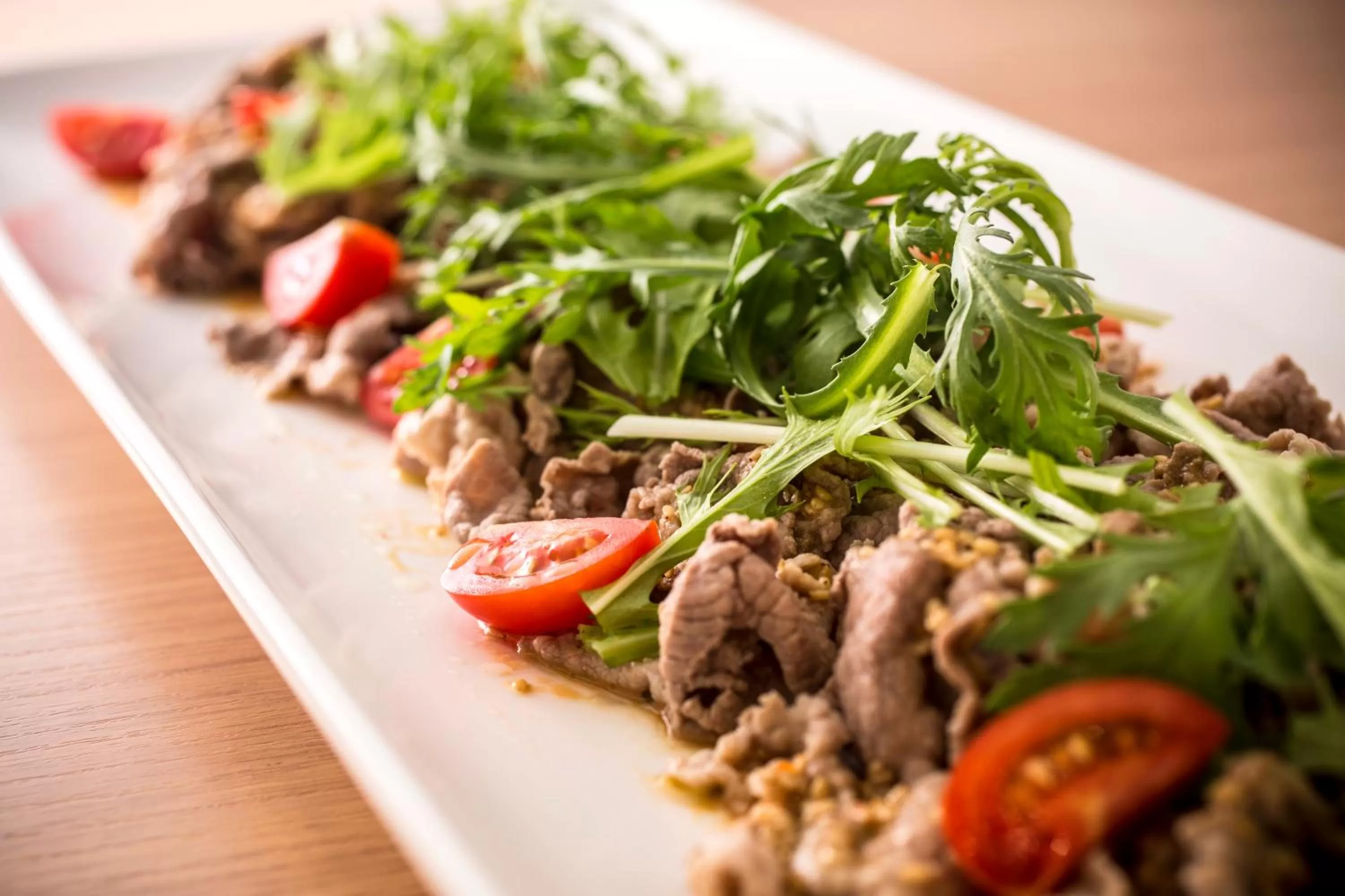 Food and drinks in Hotel Miyajima Villa