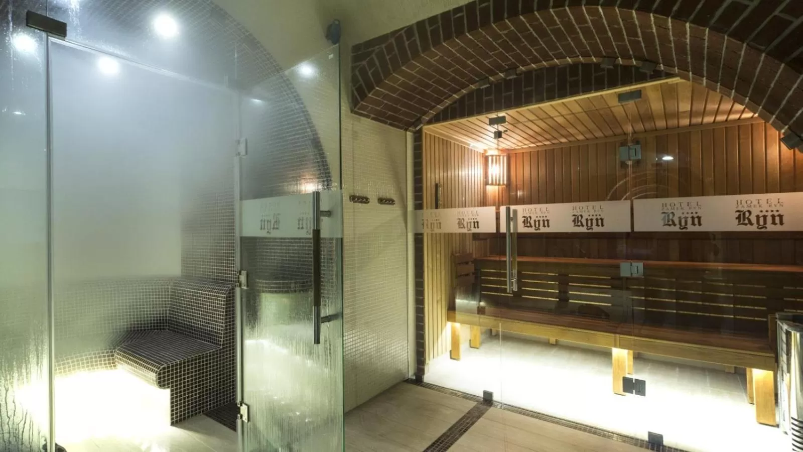 Sauna in Hotel Zamek Ryn