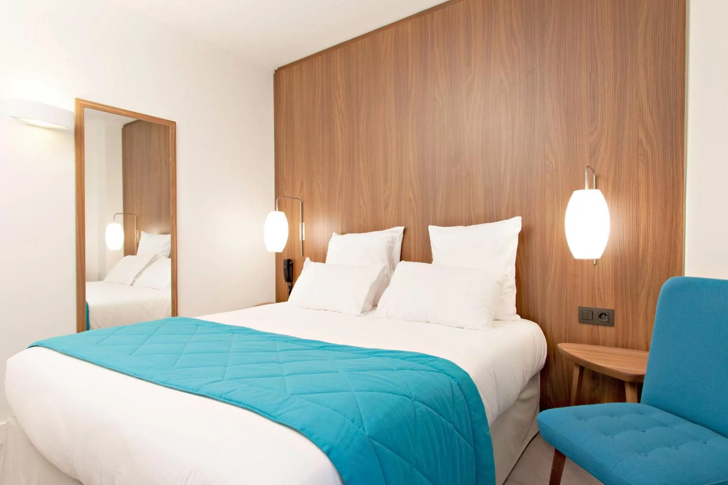 Bedroom, Bed in Best Western Plus 61 Paris Nation Hotel