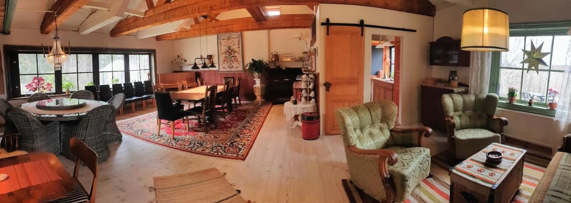 Living room, Lounge/Bar in Woodstock B & B Studios