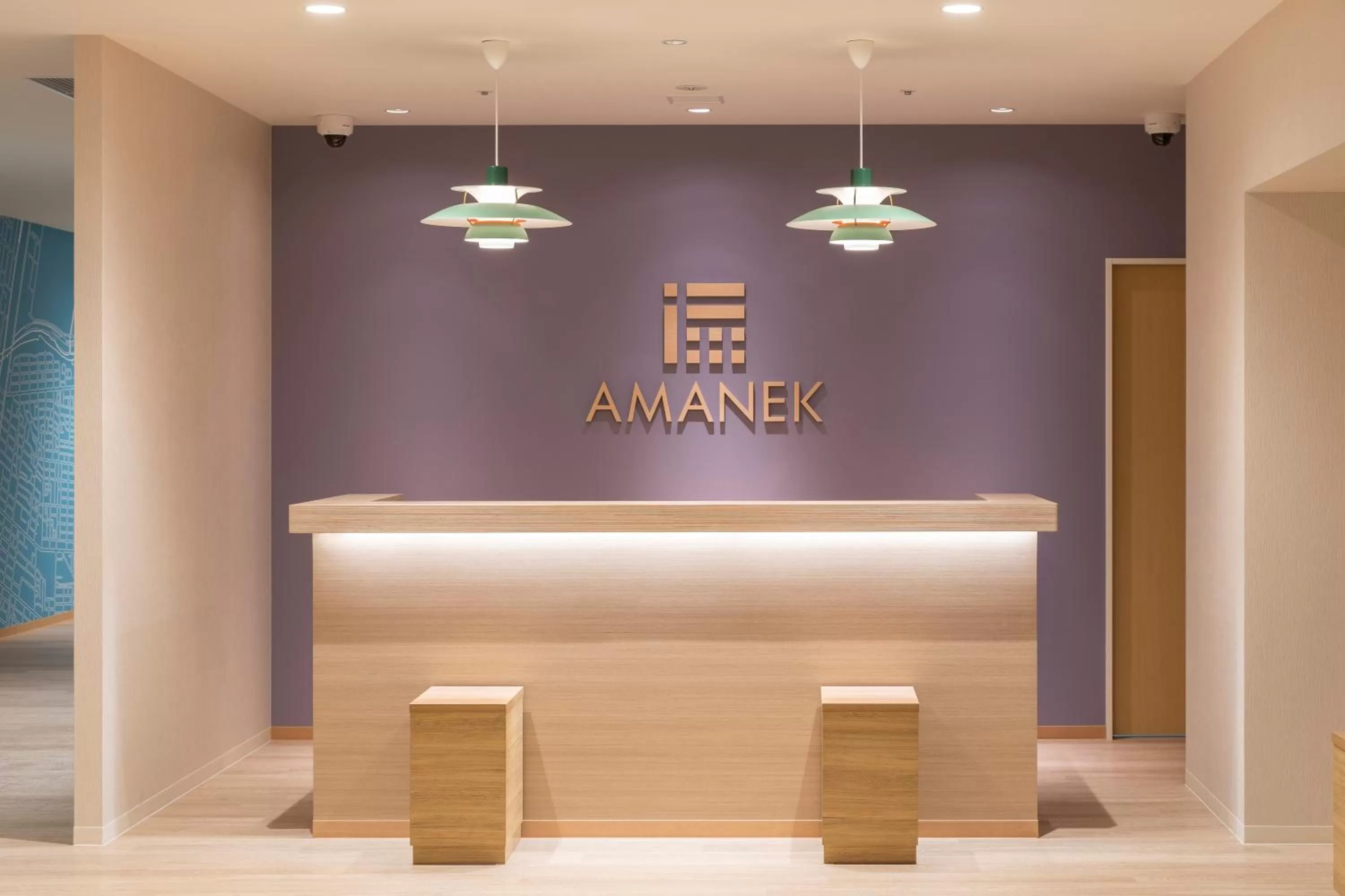 Lobby or reception in HOTEL AMANEK Asahikawa