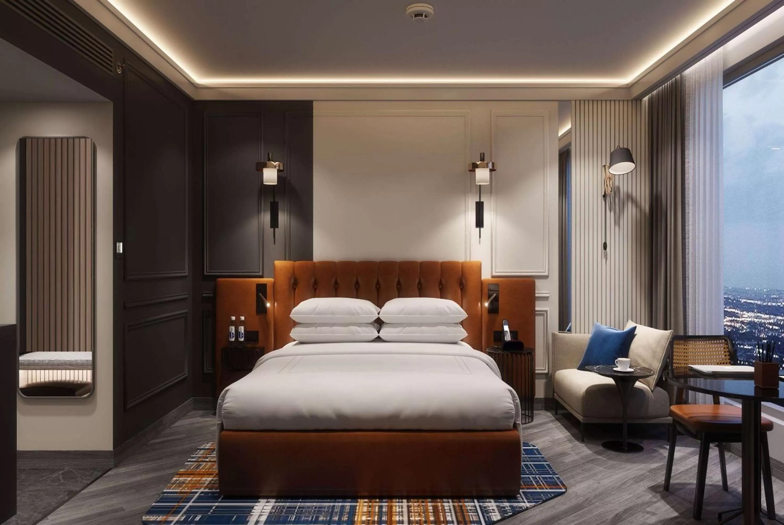 Photo of the whole room, Bed in Ramada Encore by Wyndham Indore Nipania