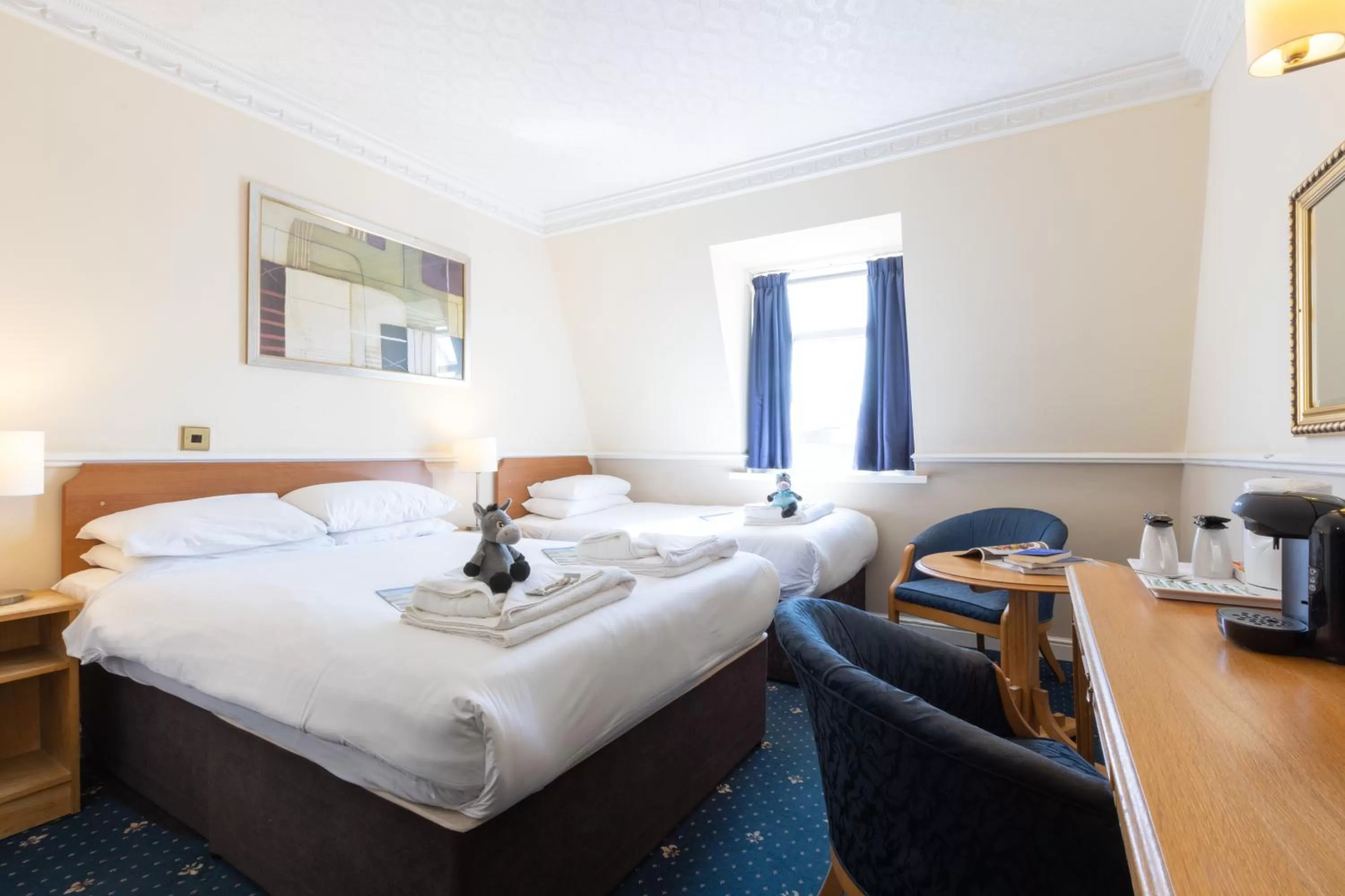 Photo of the whole room, Bed in The Caledonian Tower Hotel