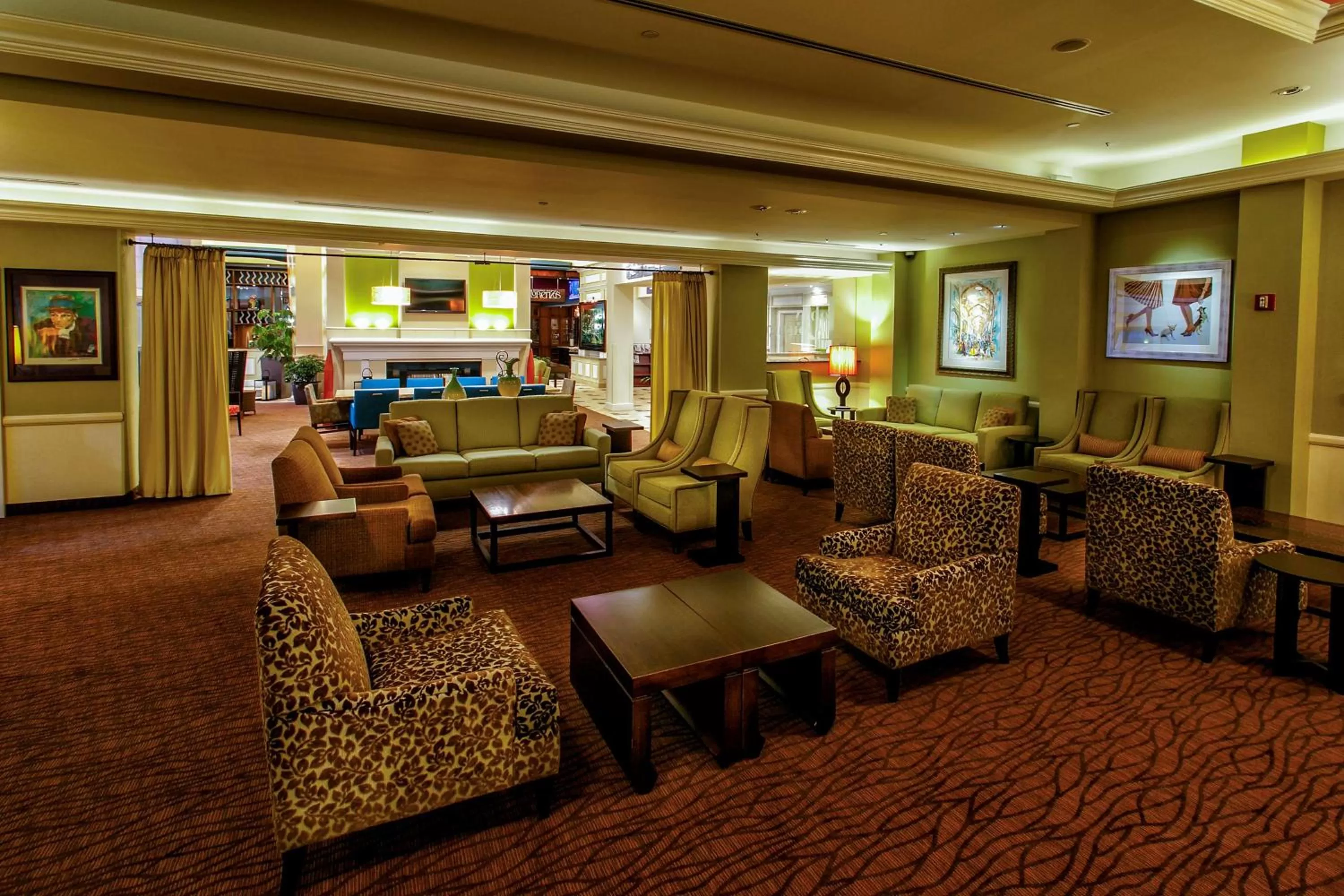 Lobby or reception in Hilton Garden Inn New York/Staten Island