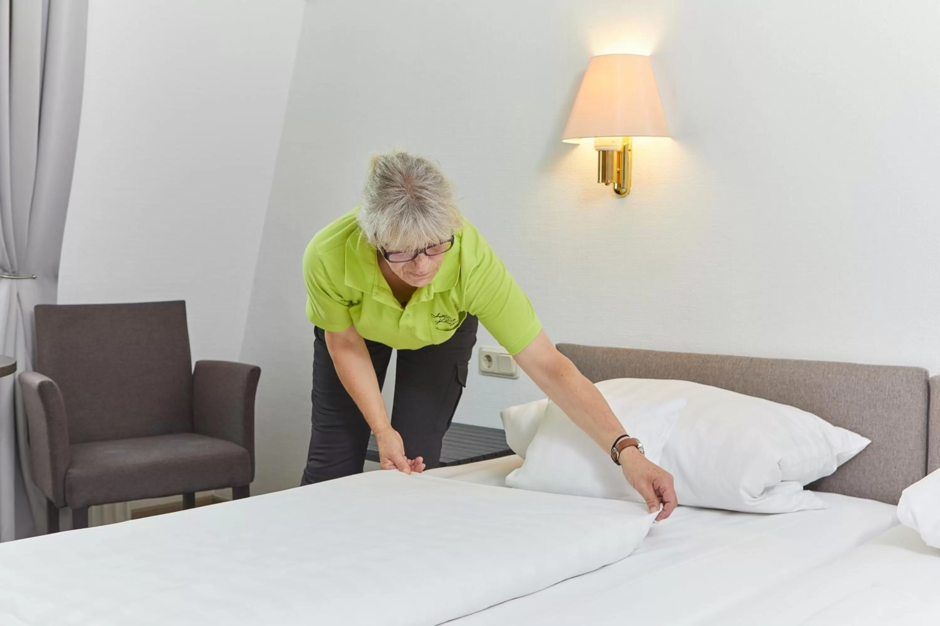 Bed in Hotel Klingelhöffer