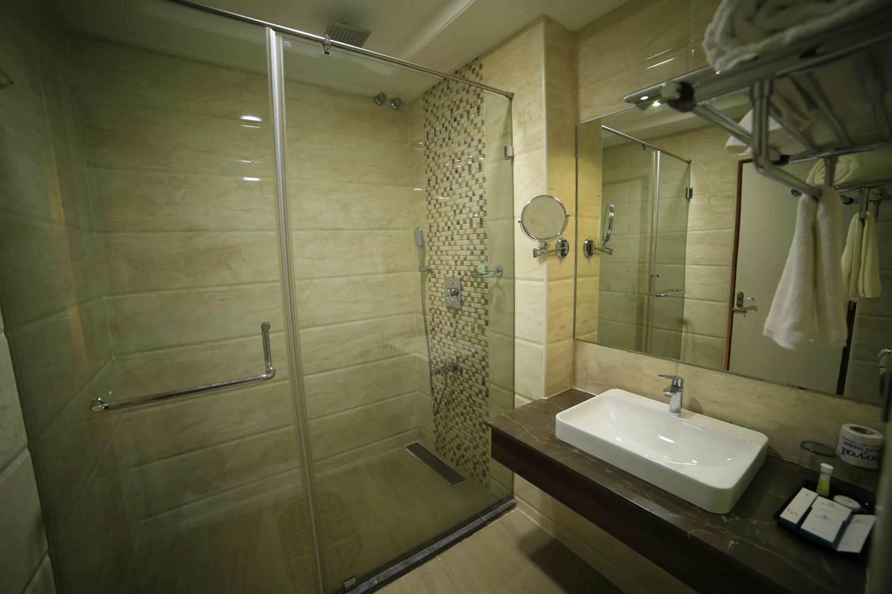 Shower in Hotel AppleTtree