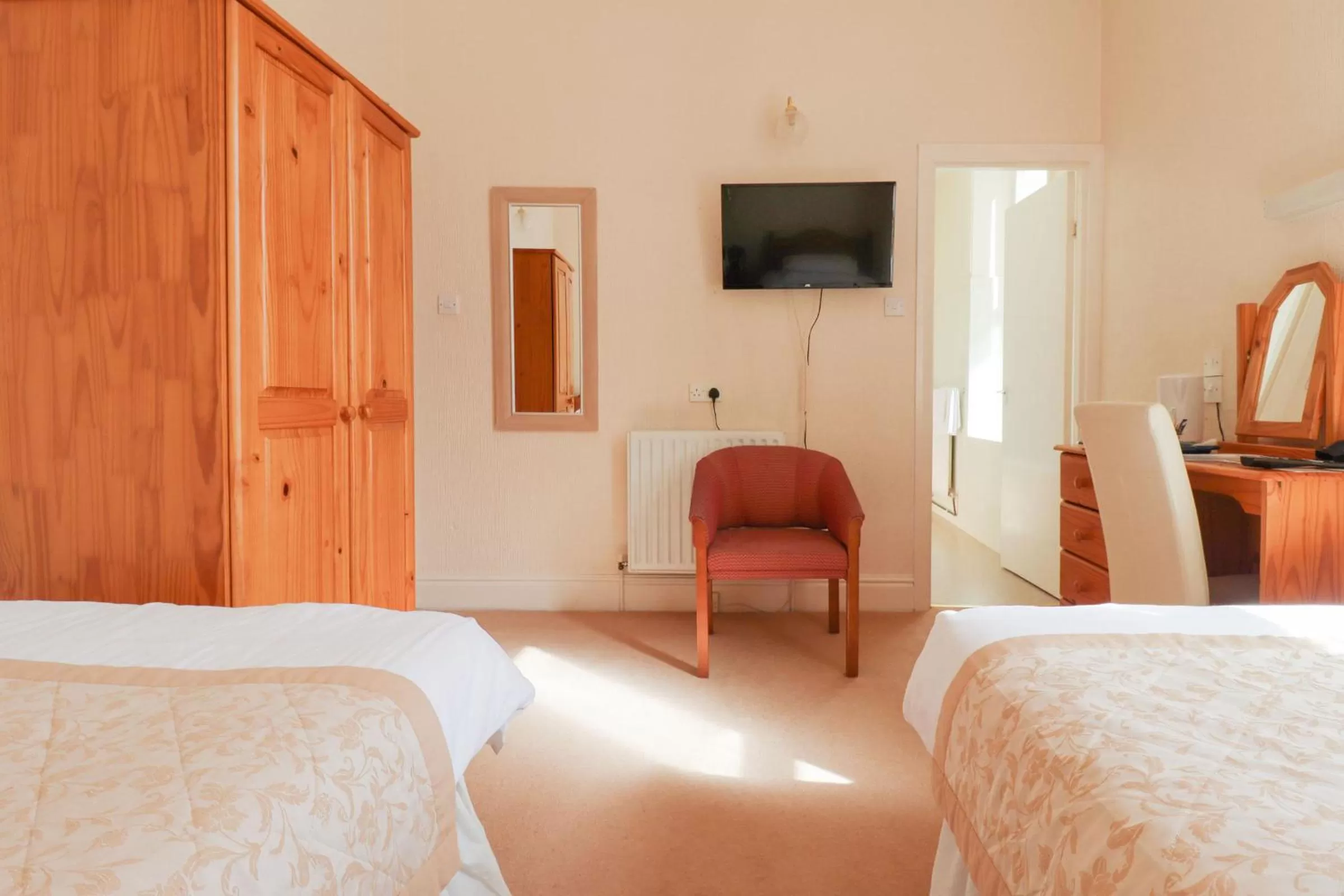 Bed in Falcon's Nest Hotel