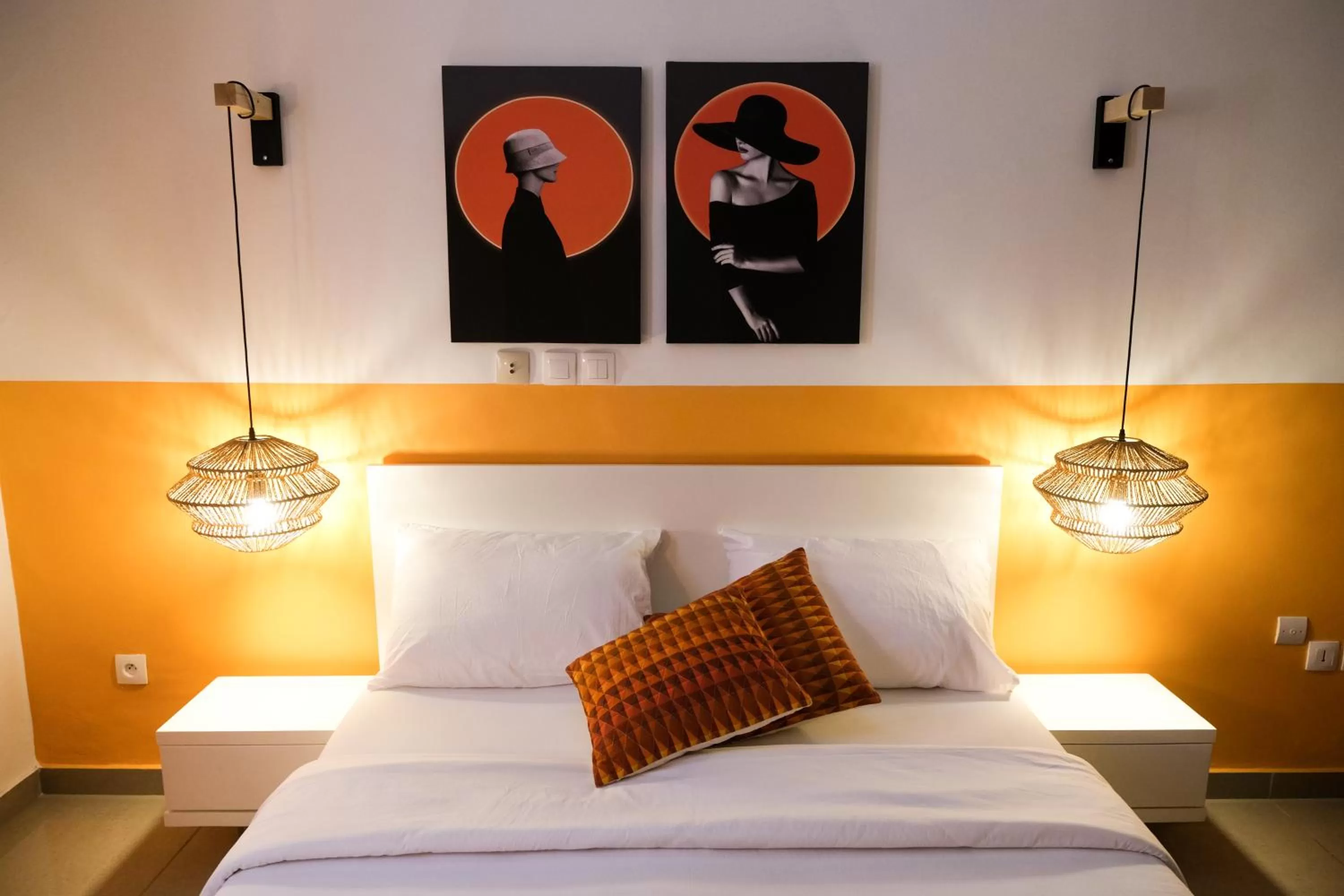 Bedroom, Bed in Villa Ayaba