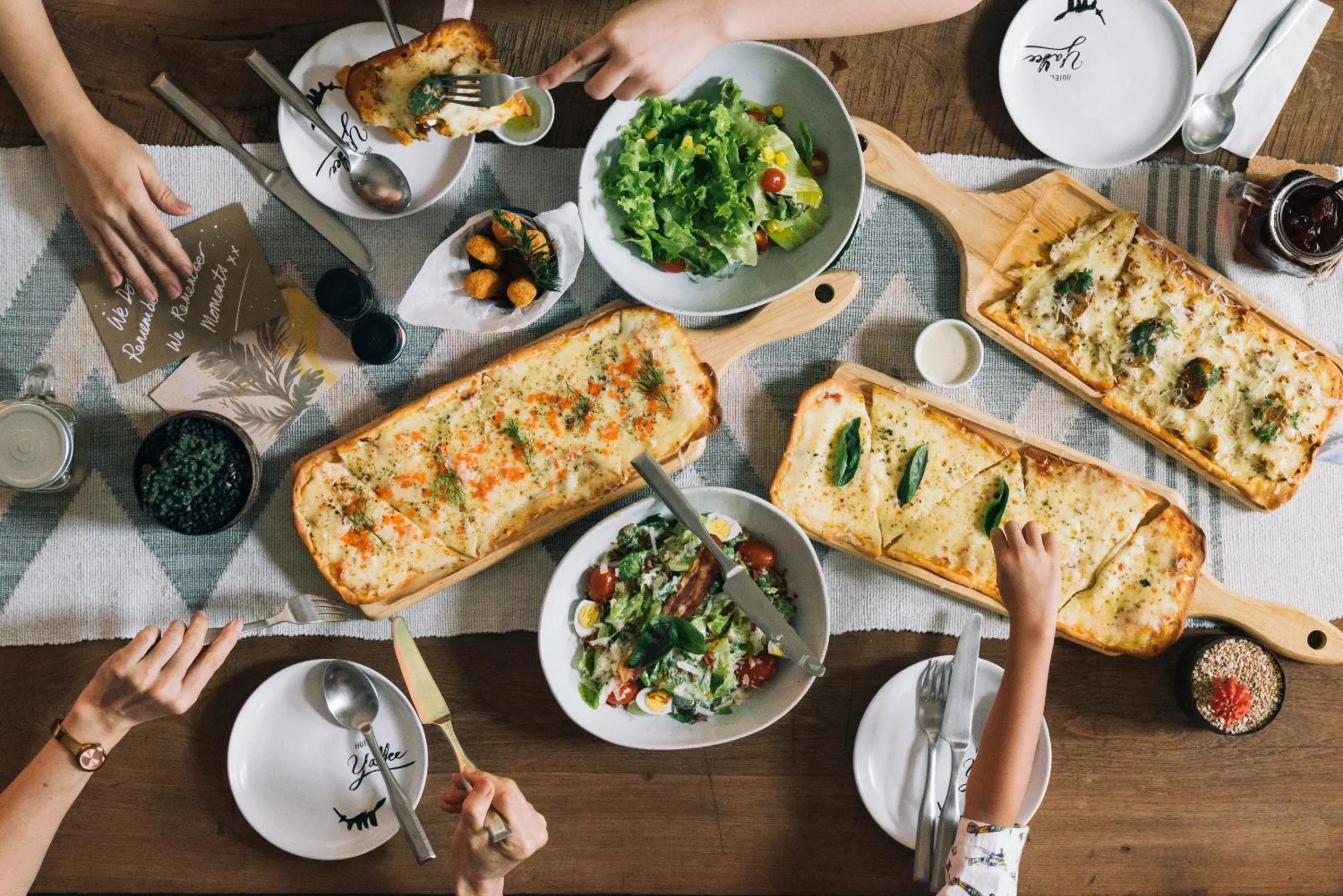 Food and drinks in Hotel Yayee