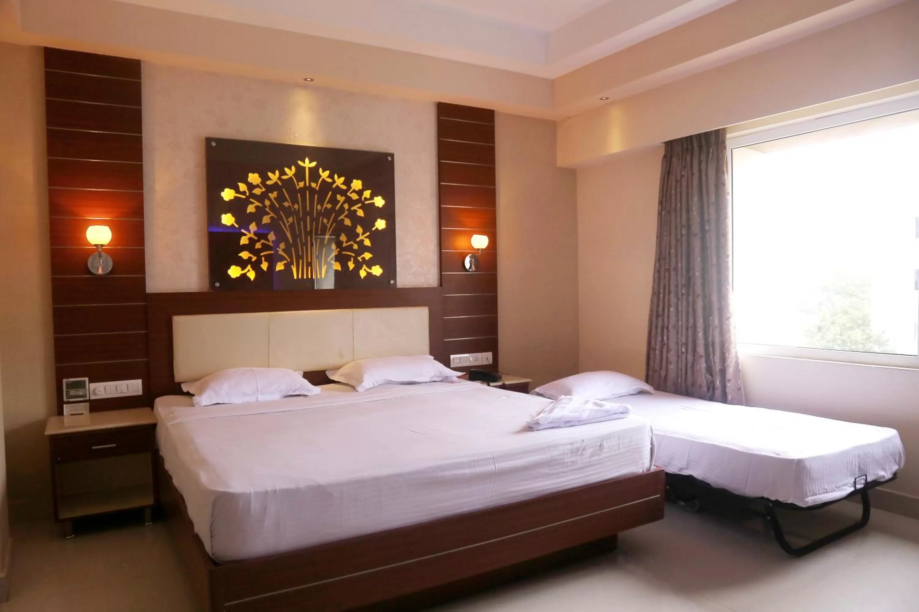 Bedroom, Bed in Maya Residency