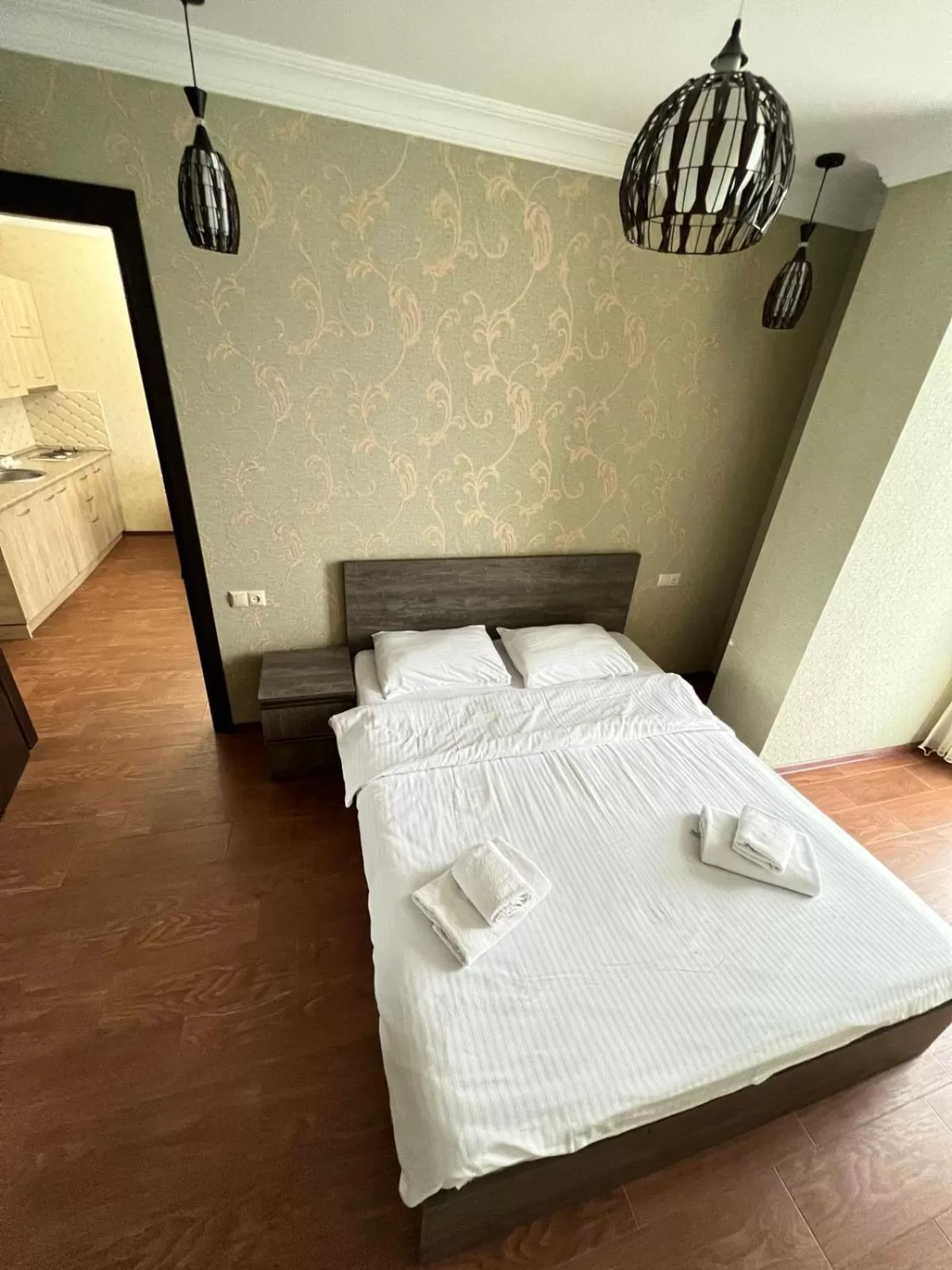 Bed in Aparthotel Holiday Lux Batumi
