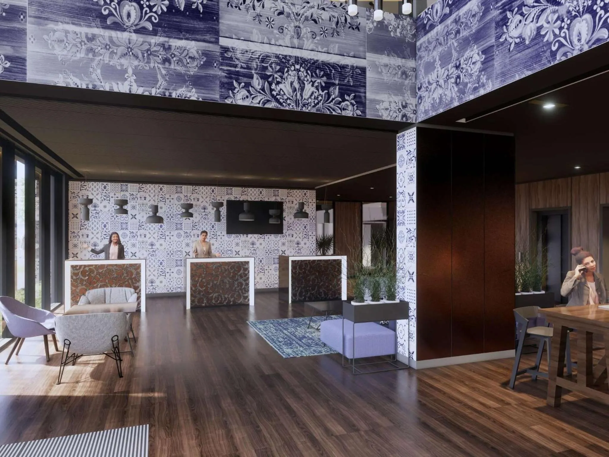 Lobby or reception in Ibis Styles Sibiu Arsenal