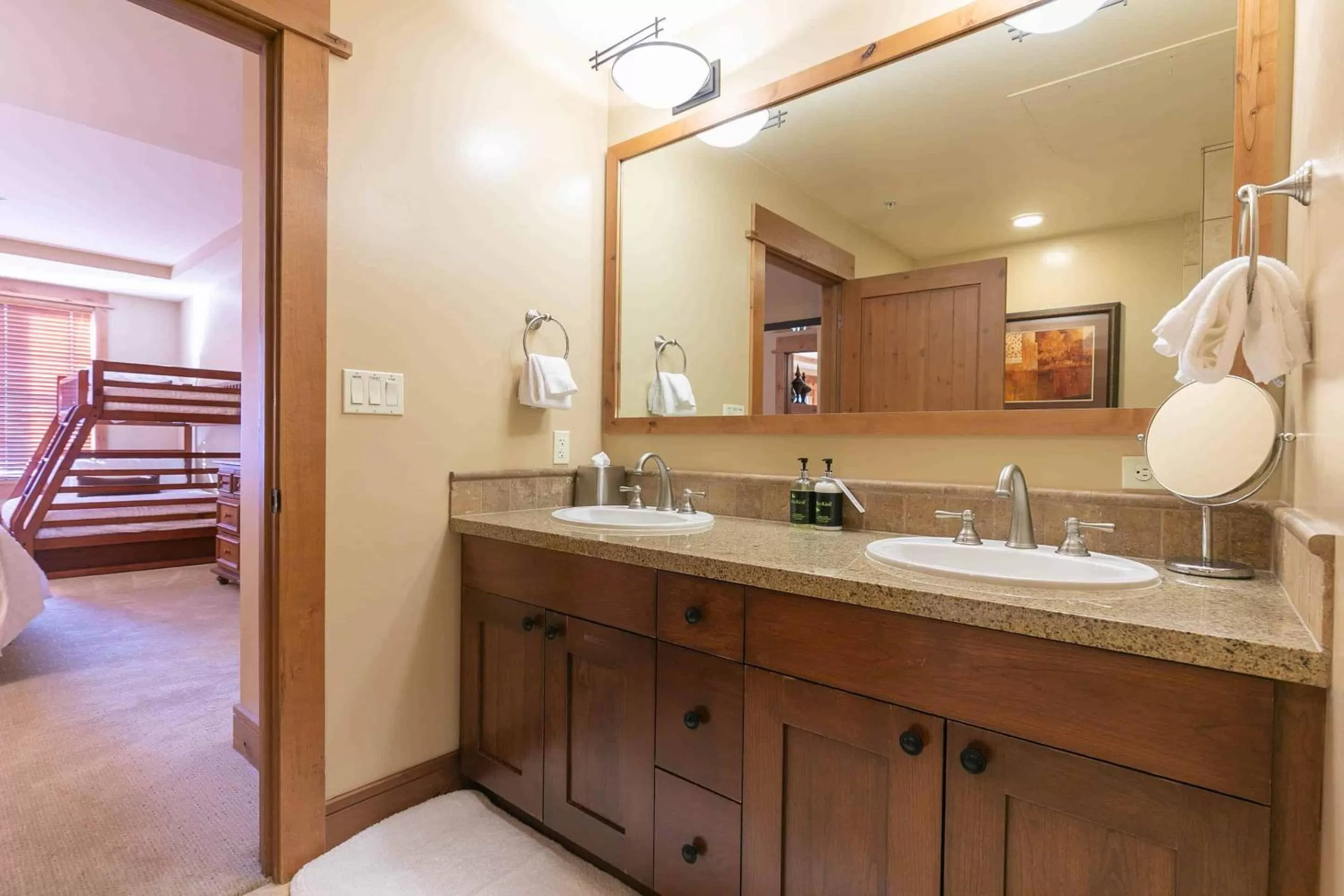 Bathroom in East West Hospitality at Tahoe