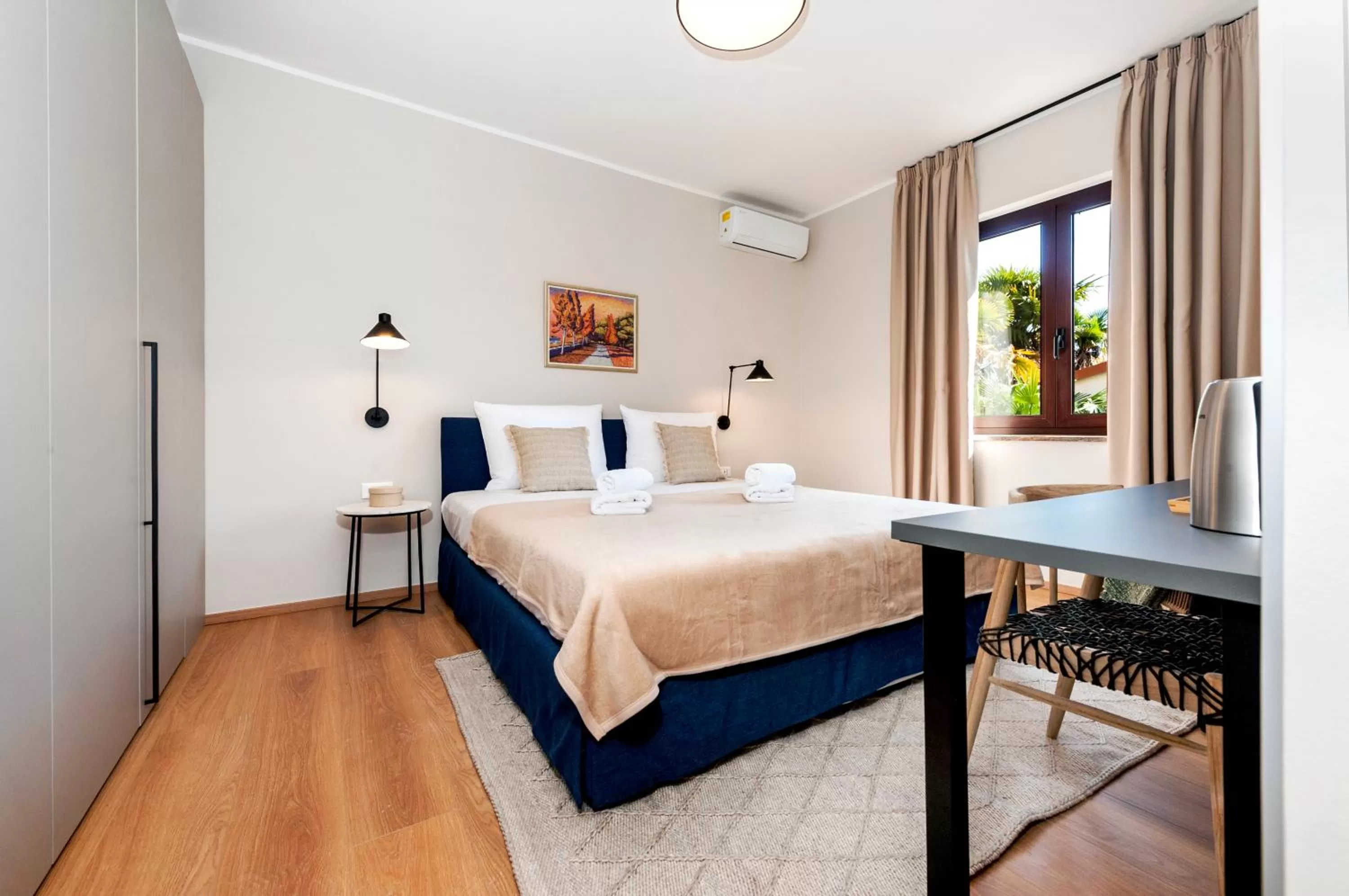 Bedroom, Bed in Sunset Residence Rovinj