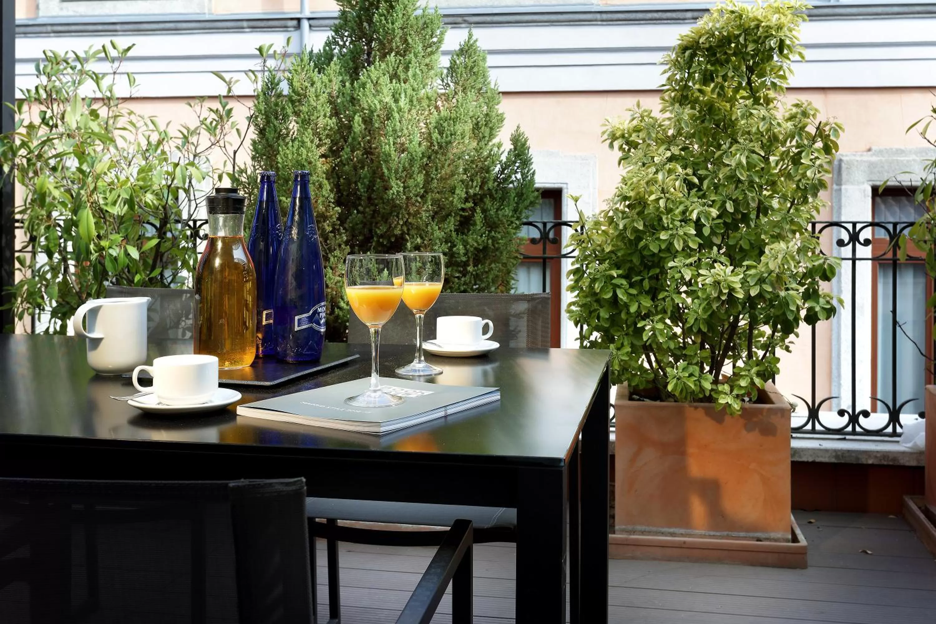 Balcony/Terrace in Eurostars Casa de la Lírica