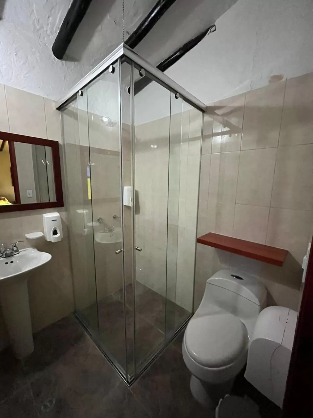 Bathroom in Hotel Campestre Franchesca