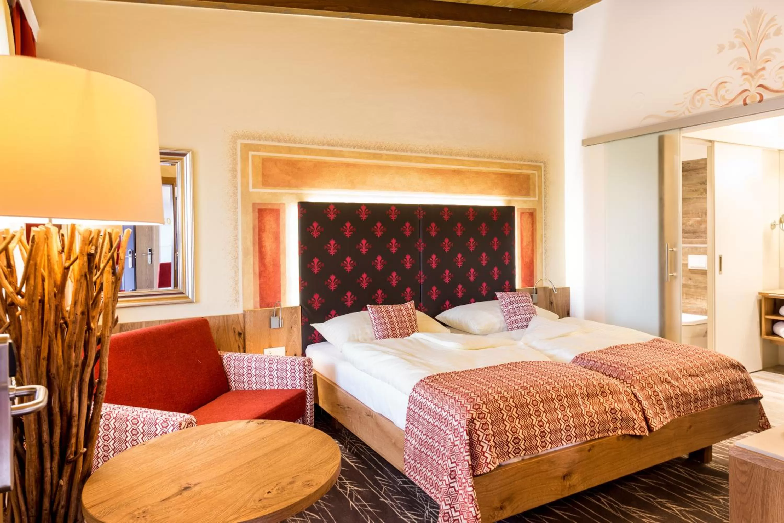 Bedroom, Bed in Hotel Schlof Guat