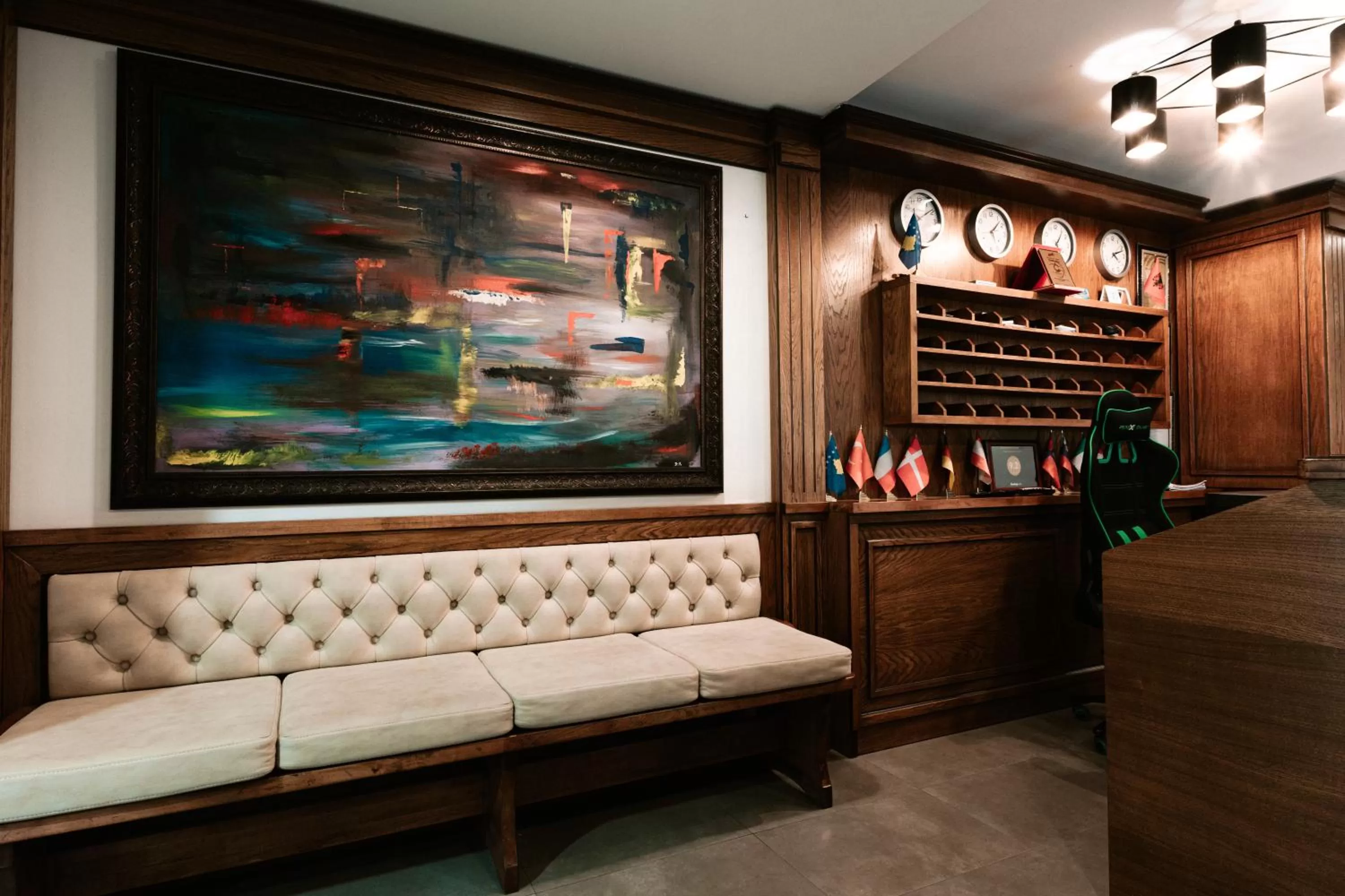 Seating area, TV/Entertainment Center in Hotel Centrum Prizren