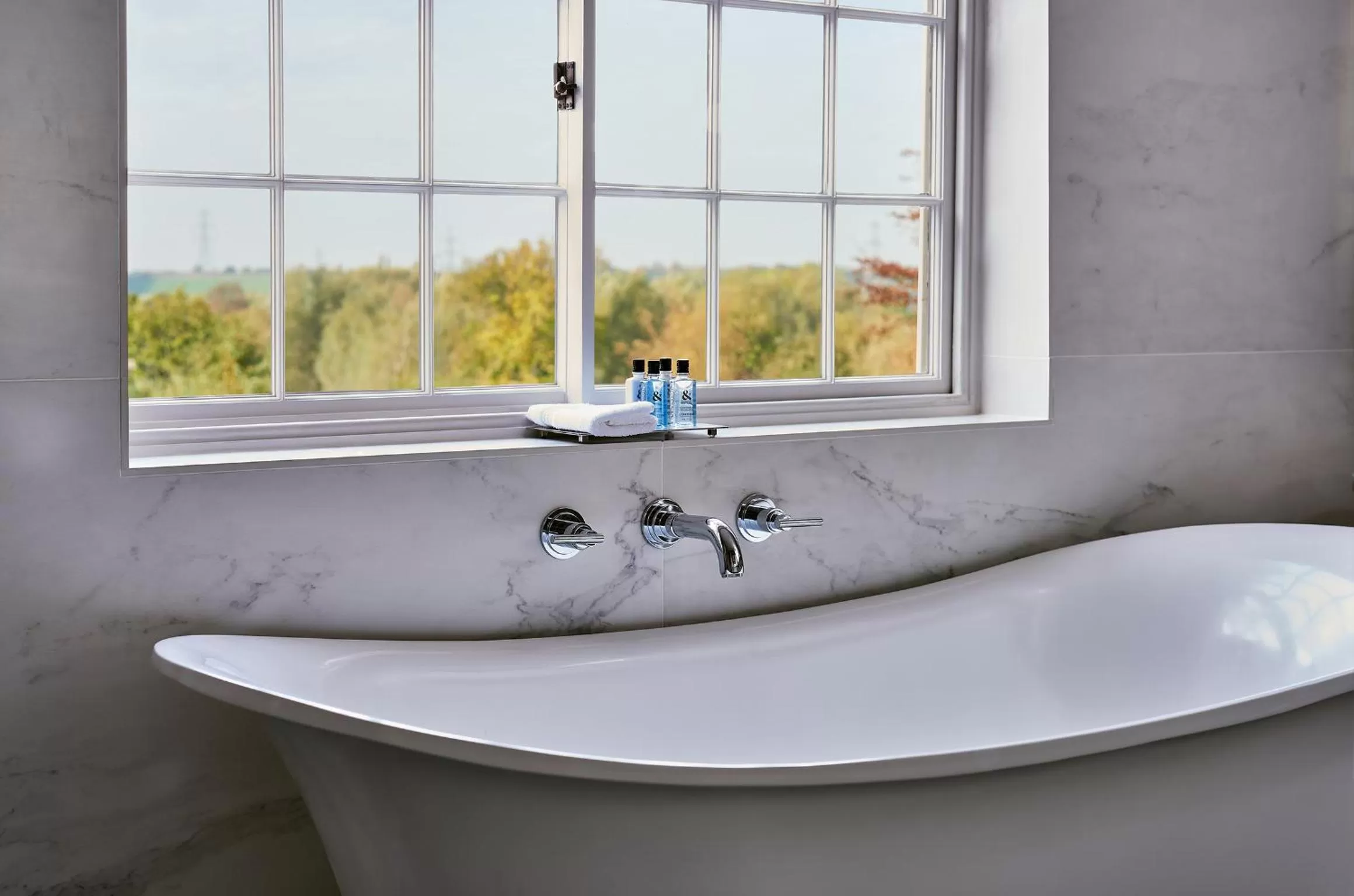 Garden view in Marquis Suffolk