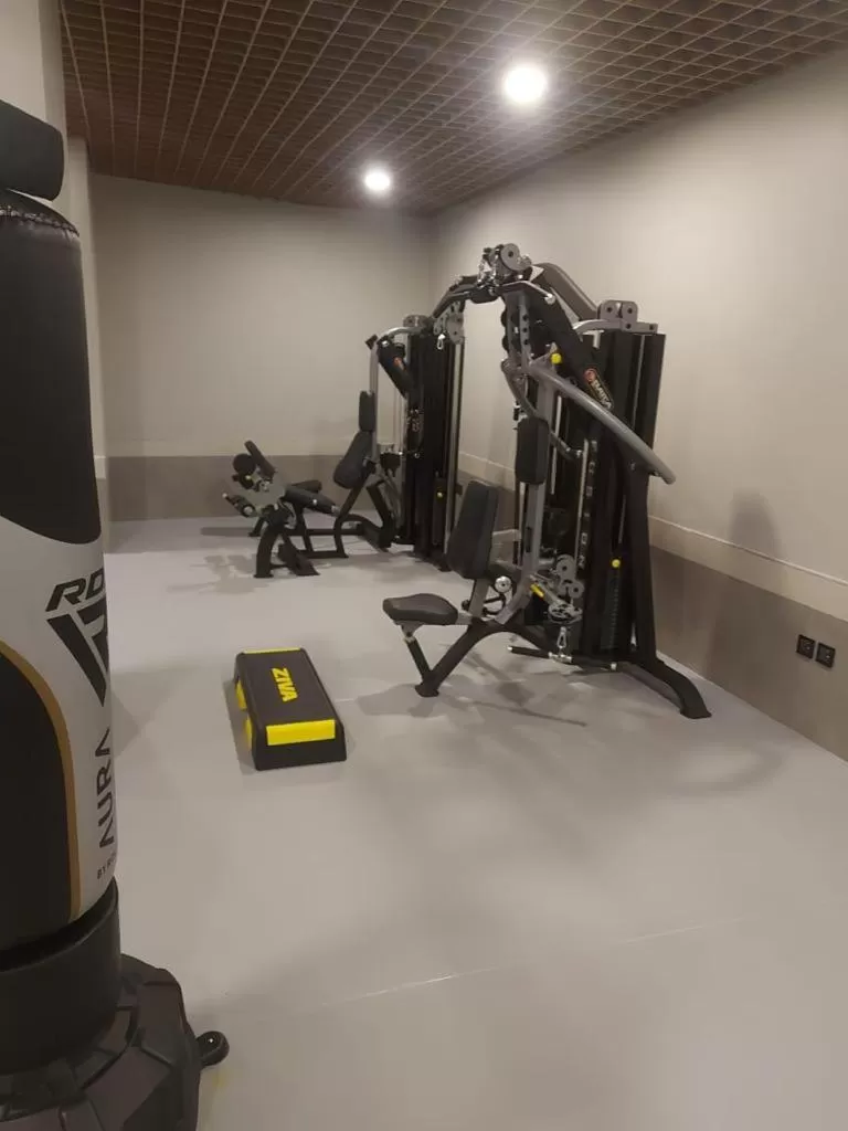Fitness centre/facilities in Voyage Residence فوياج ريسيدنس للشقق المخدومة