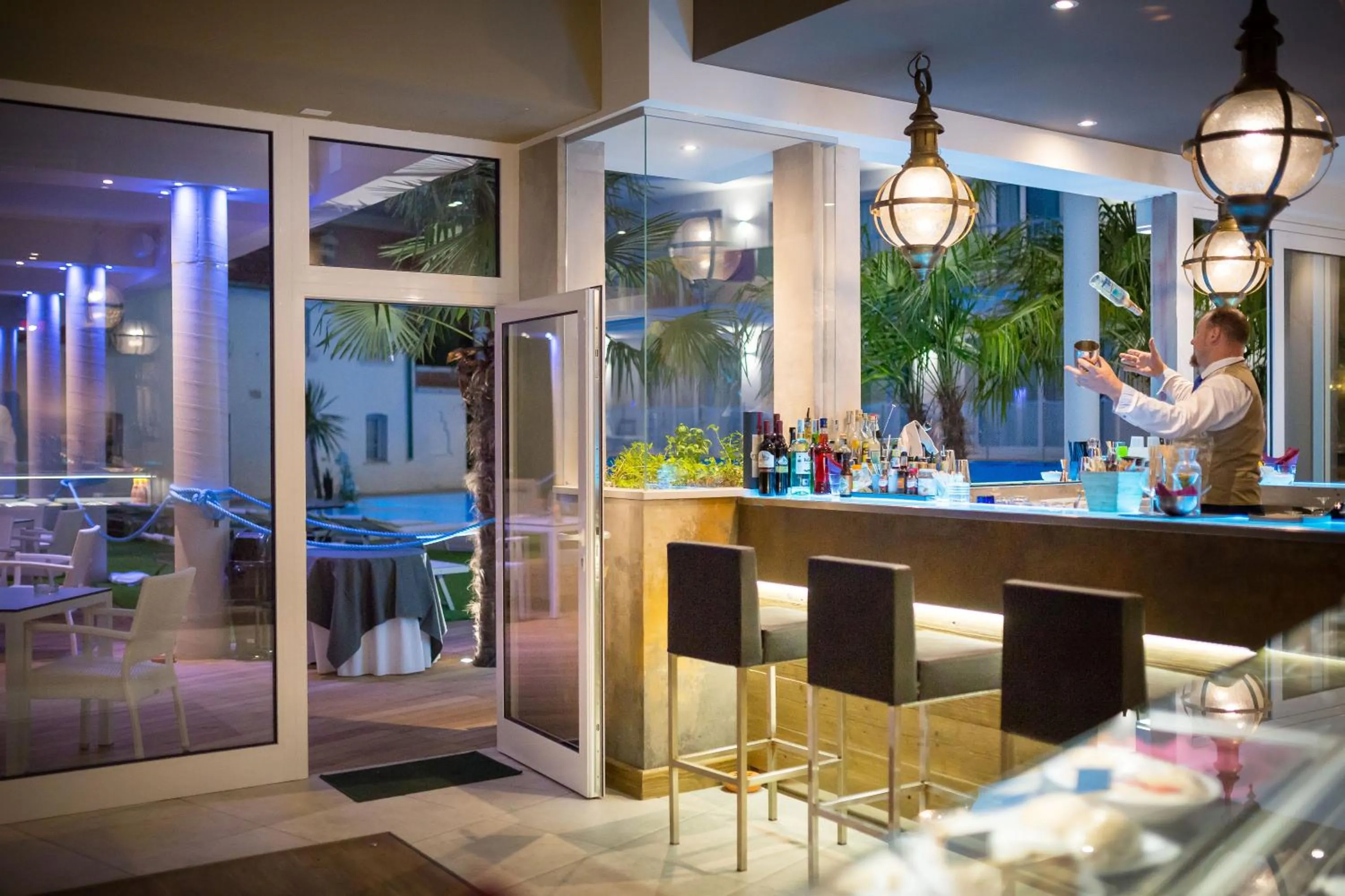 Lounge or bar in AQA Palace