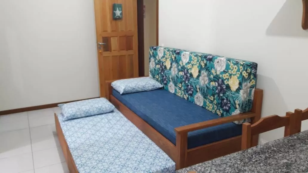 Bed in Pousada Pegadas na Areia