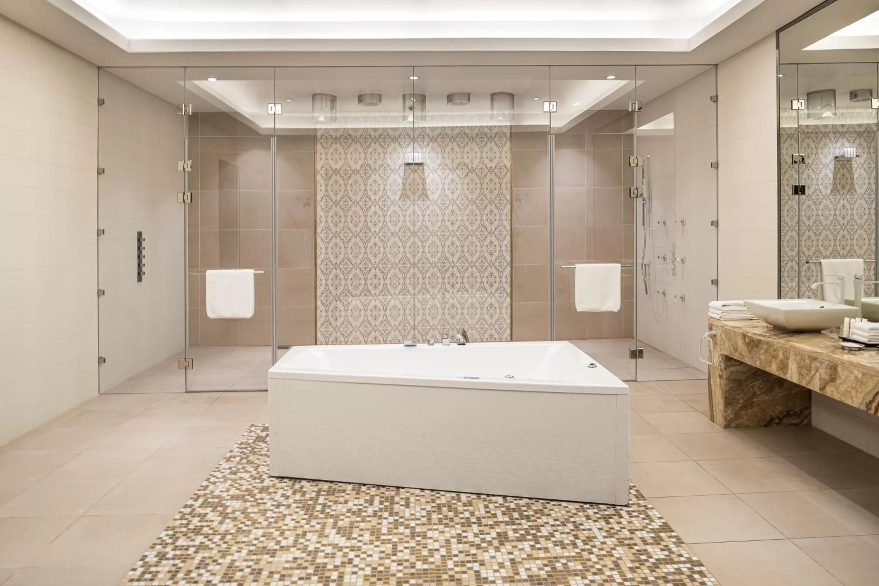 Bathroom in Crowne Plaza Riyadh - RDC Hotel & Convention by IHG