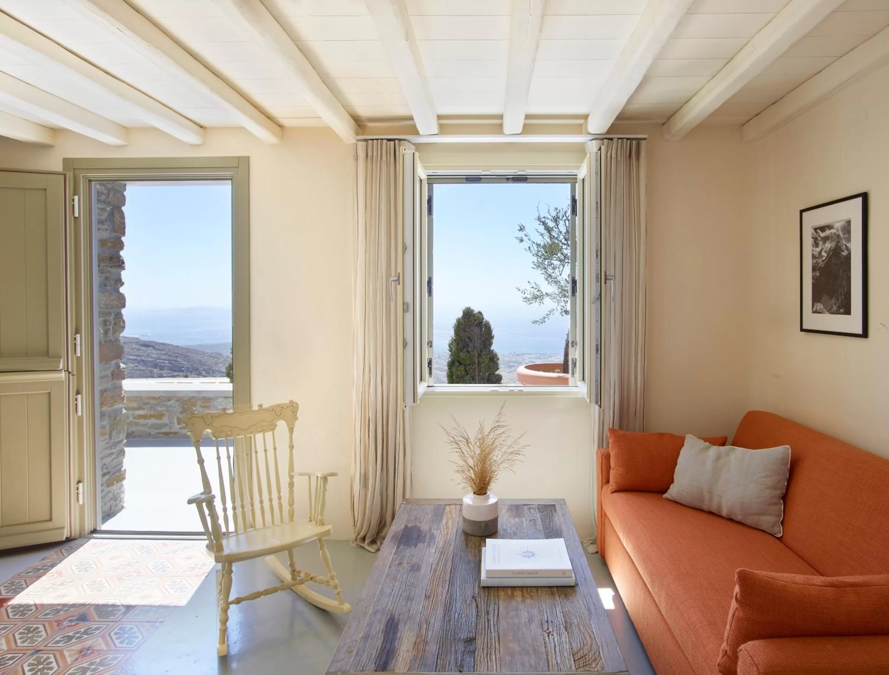 Balcony/Terrace in Aeolis Tinos Suites
