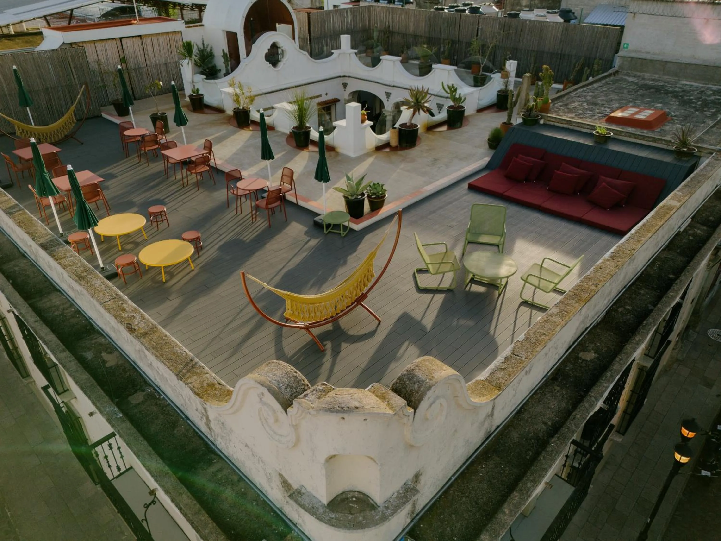 Bird's eye view in Grana B&B