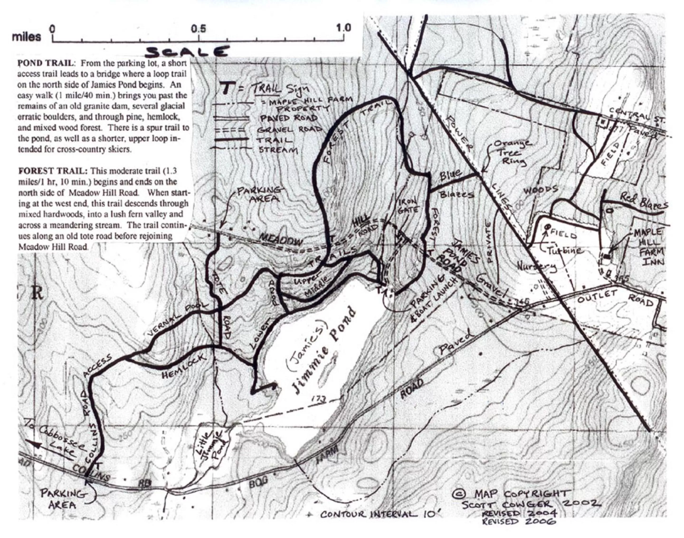 Hiking in Maple Hill Farm Inn