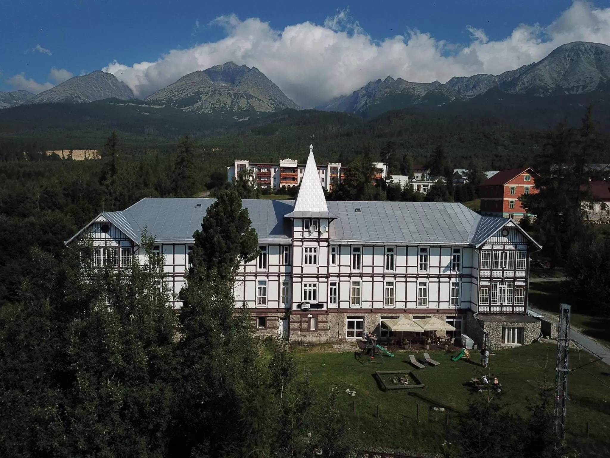 Bird's eye view in Hotel Tivoli