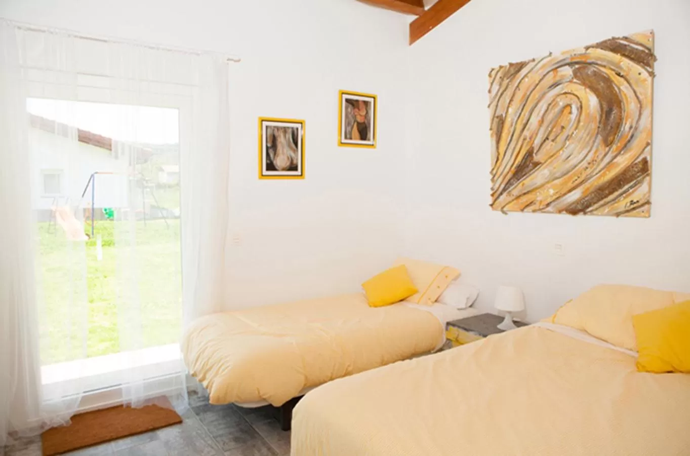Photo of the whole room, Bed in Casa Rural Txokoetxe